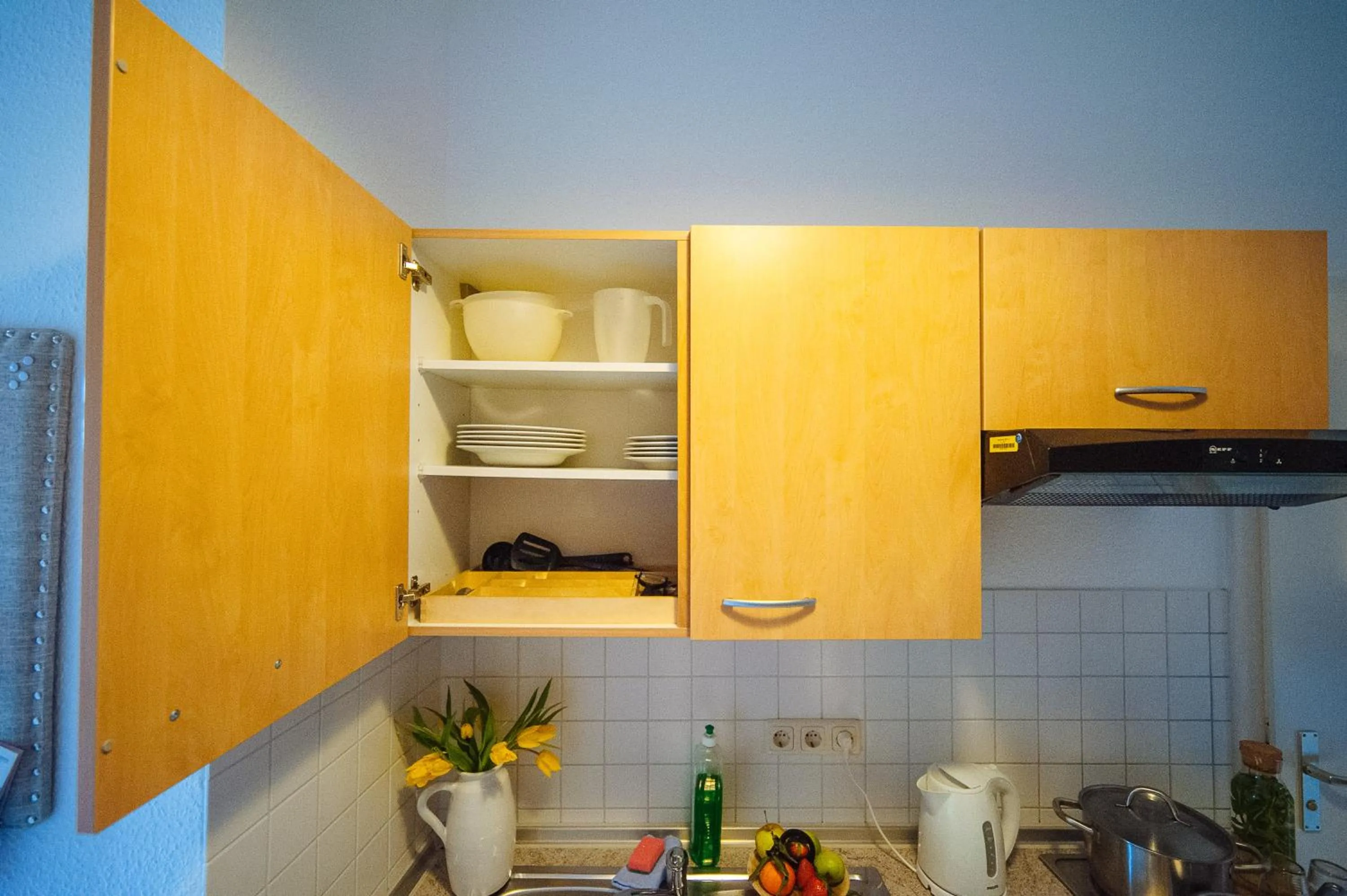 Kitchen or kitchenette in Apartmenthaus Kaiser Friedrich