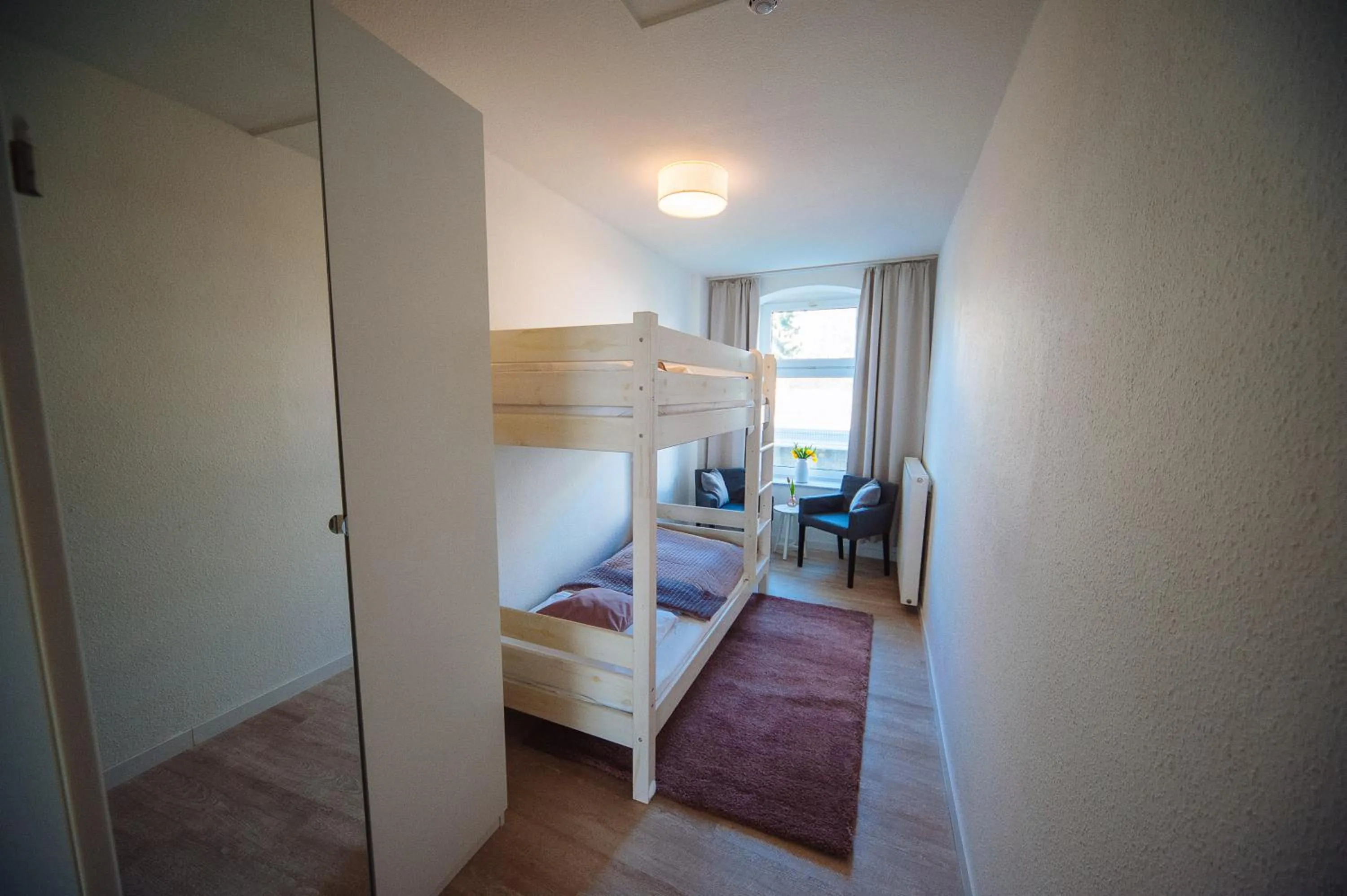 Decorative detail, Bed in Apartmenthaus Kaiser Friedrich