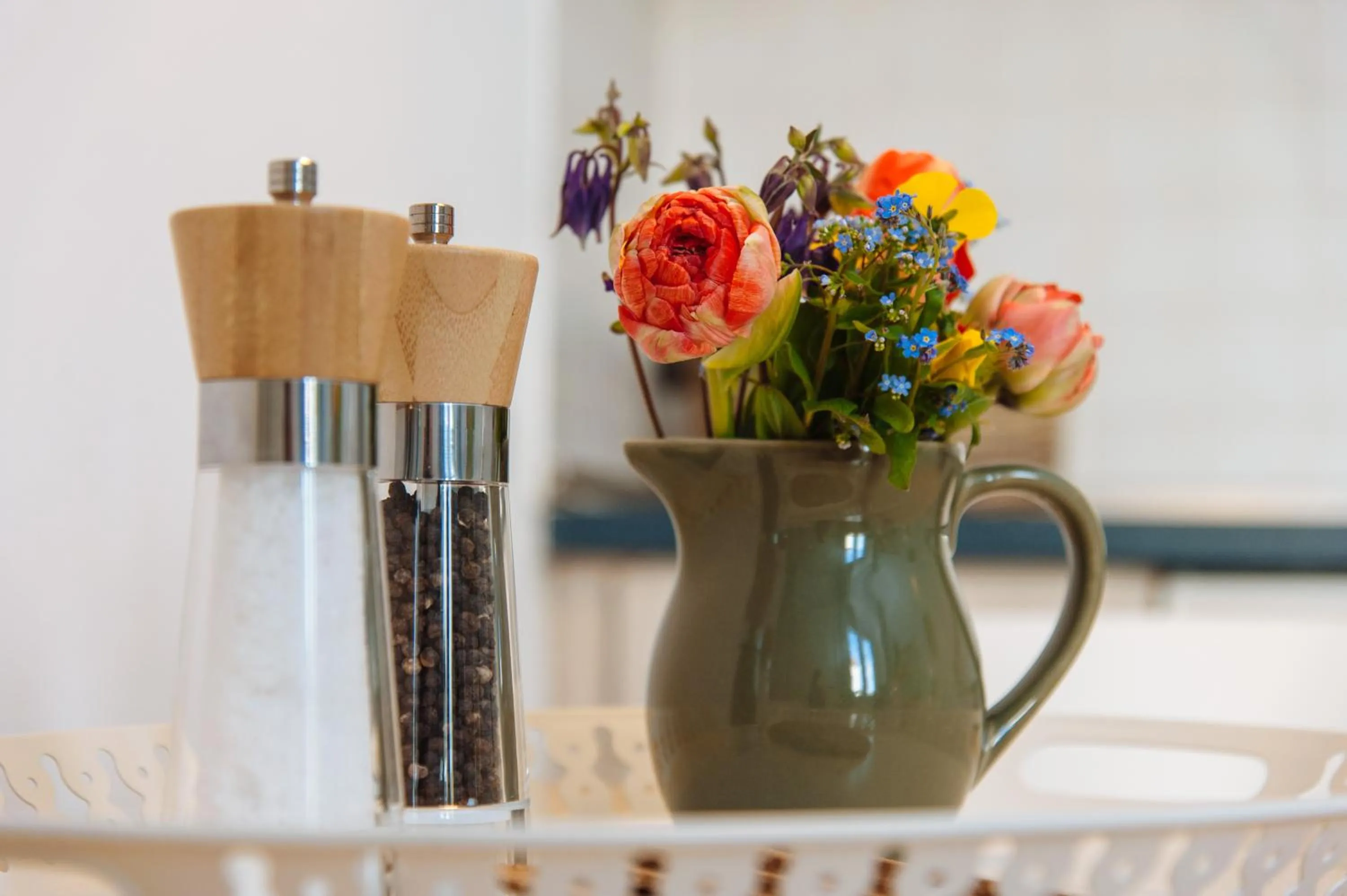 Kitchen or kitchenette in Apartmenthaus Kaiser Friedrich