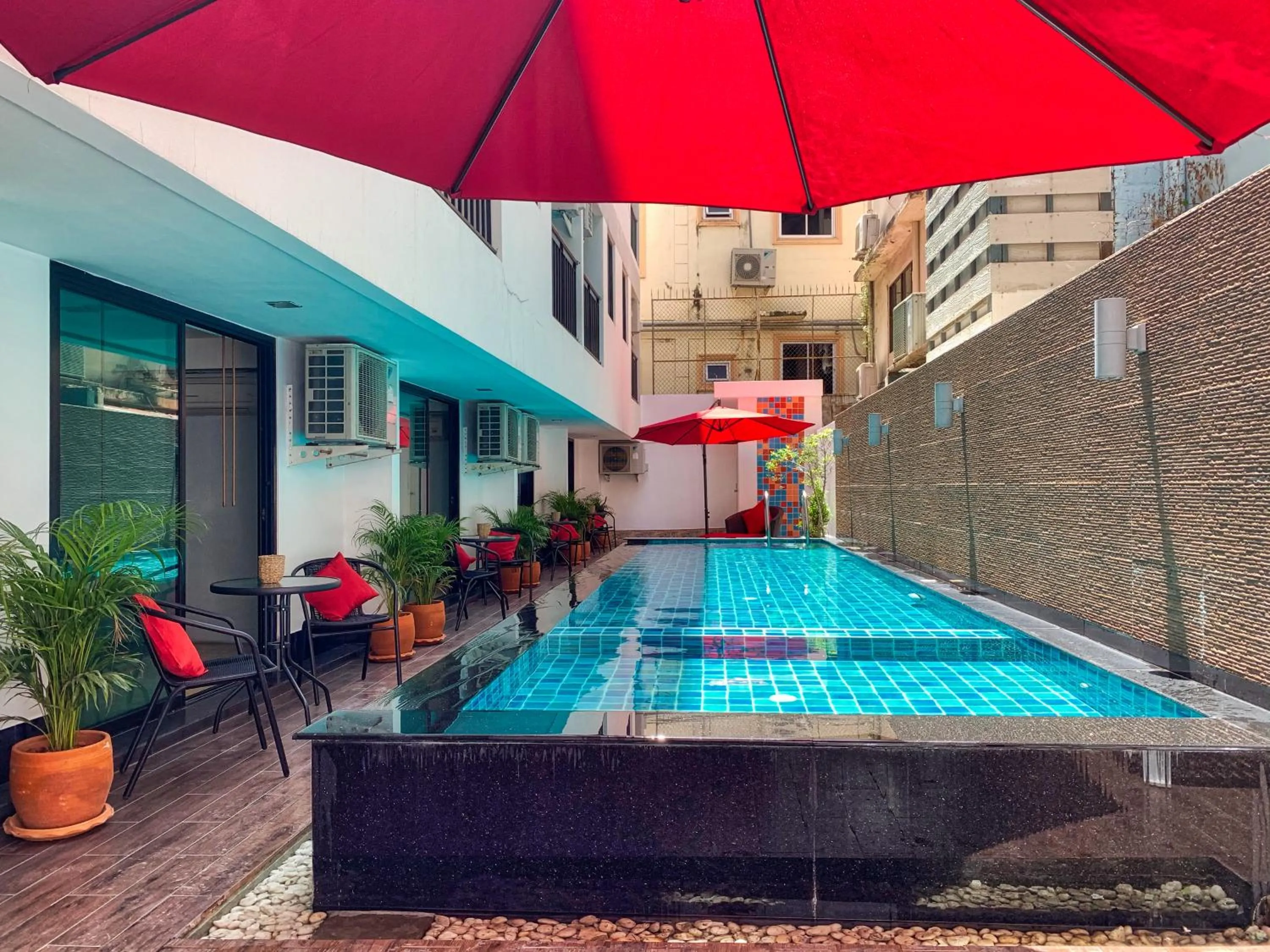 Bird's eye view in Scandia Beach Hotel