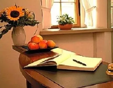 Decorative detail in Romantik Hotel Tuchmacher