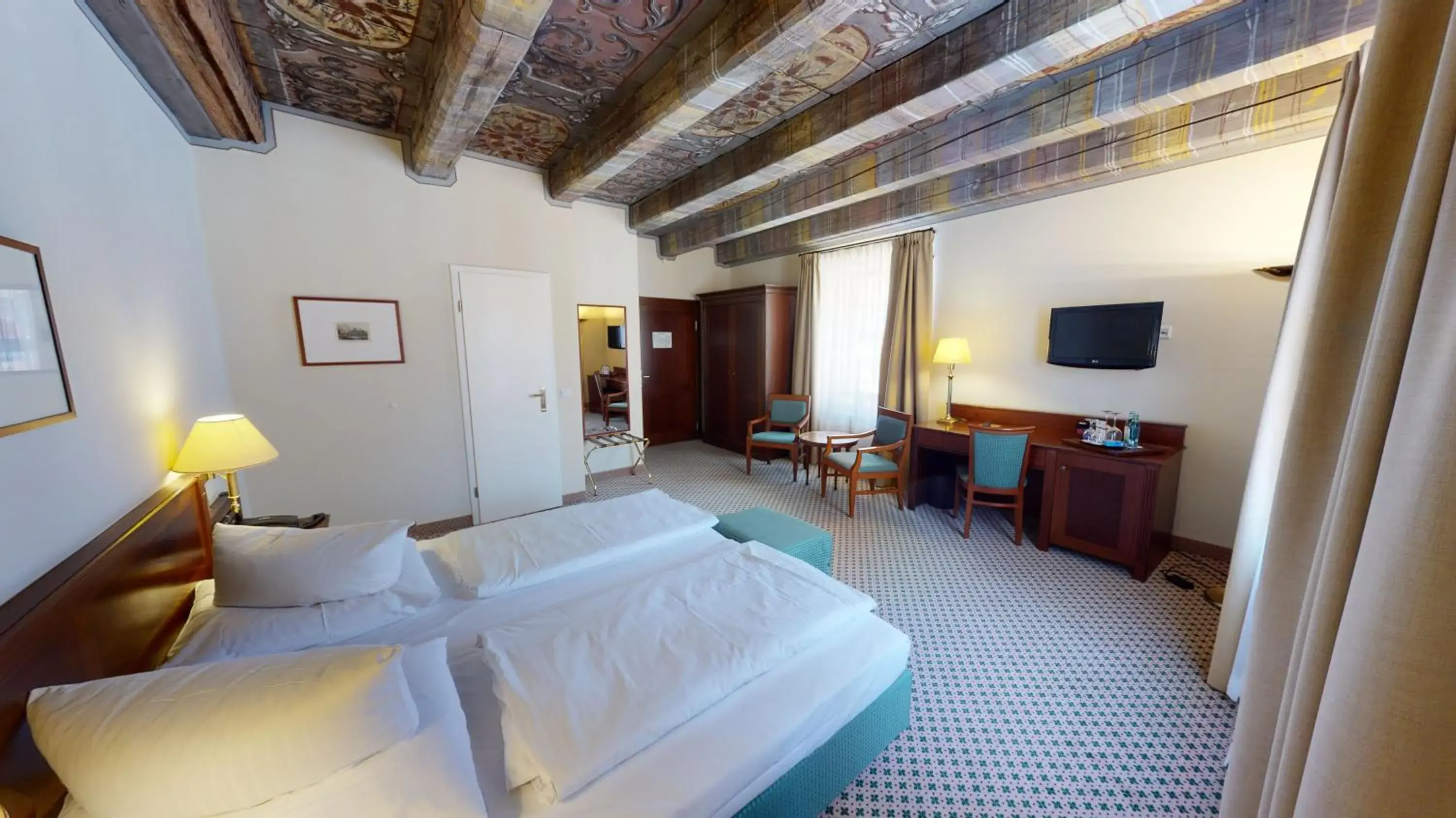 Photo of the whole room, Bed in Romantik Hotel Tuchmacher Photo of the whole room, Bed in Romantik Hotel Tuchmacher