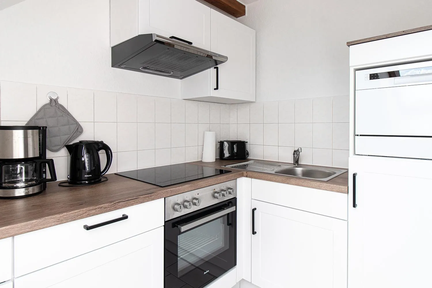 Kitchen or kitchenette in Ferienwohnung Quedlinburg Harz