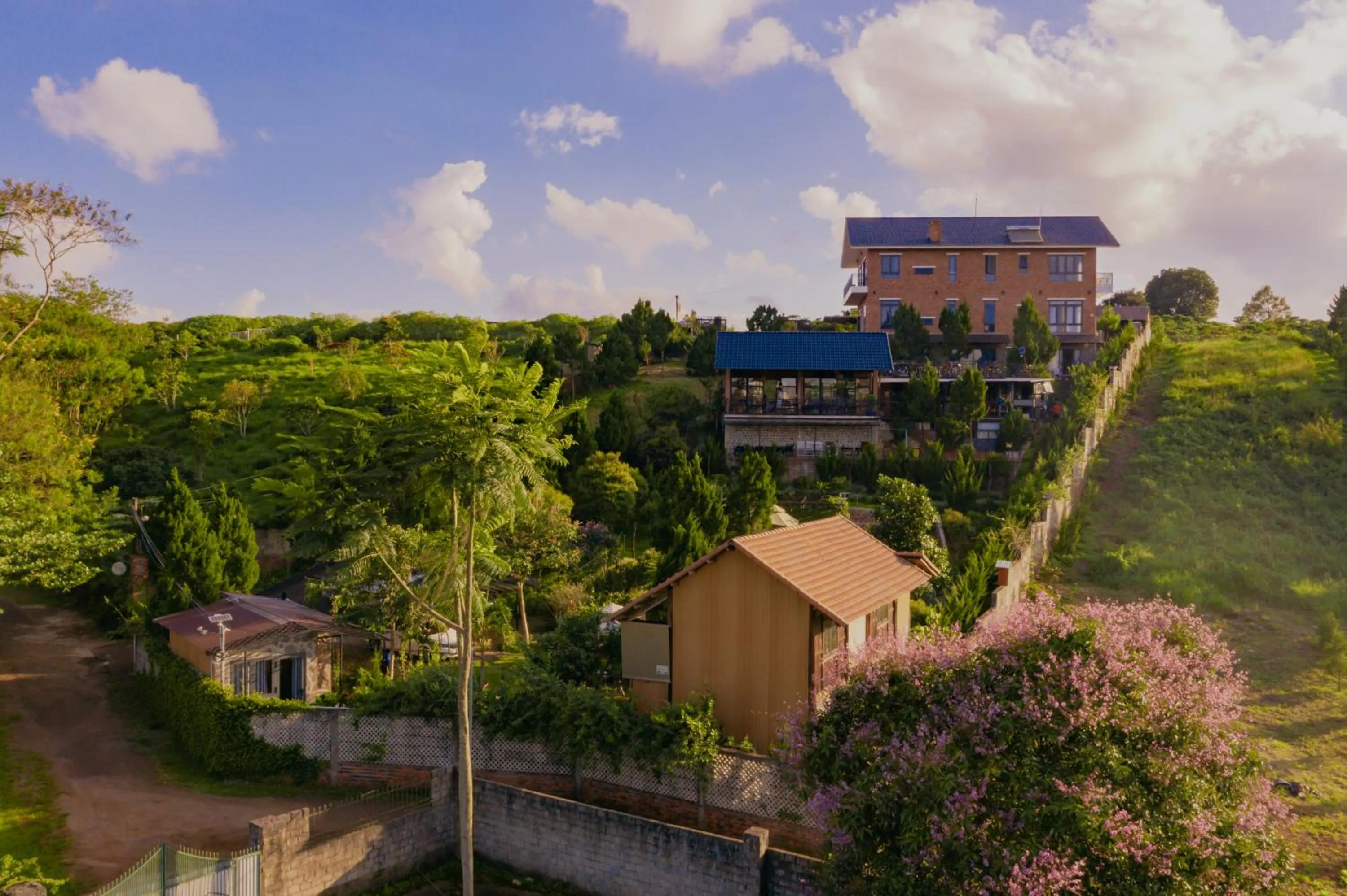 Garden view in SEN VILLA Boutique