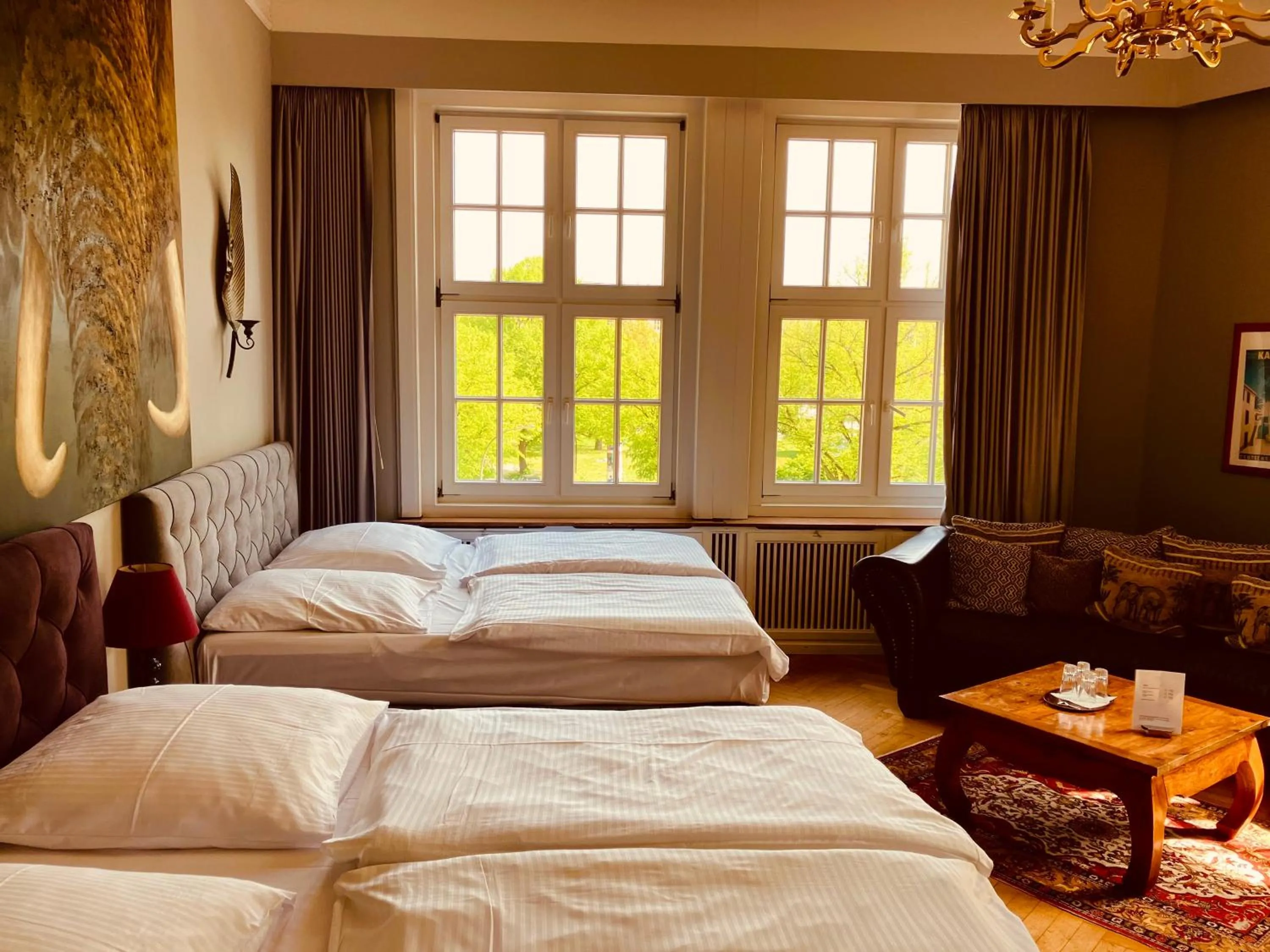 Bed in Hotel Amsterdam