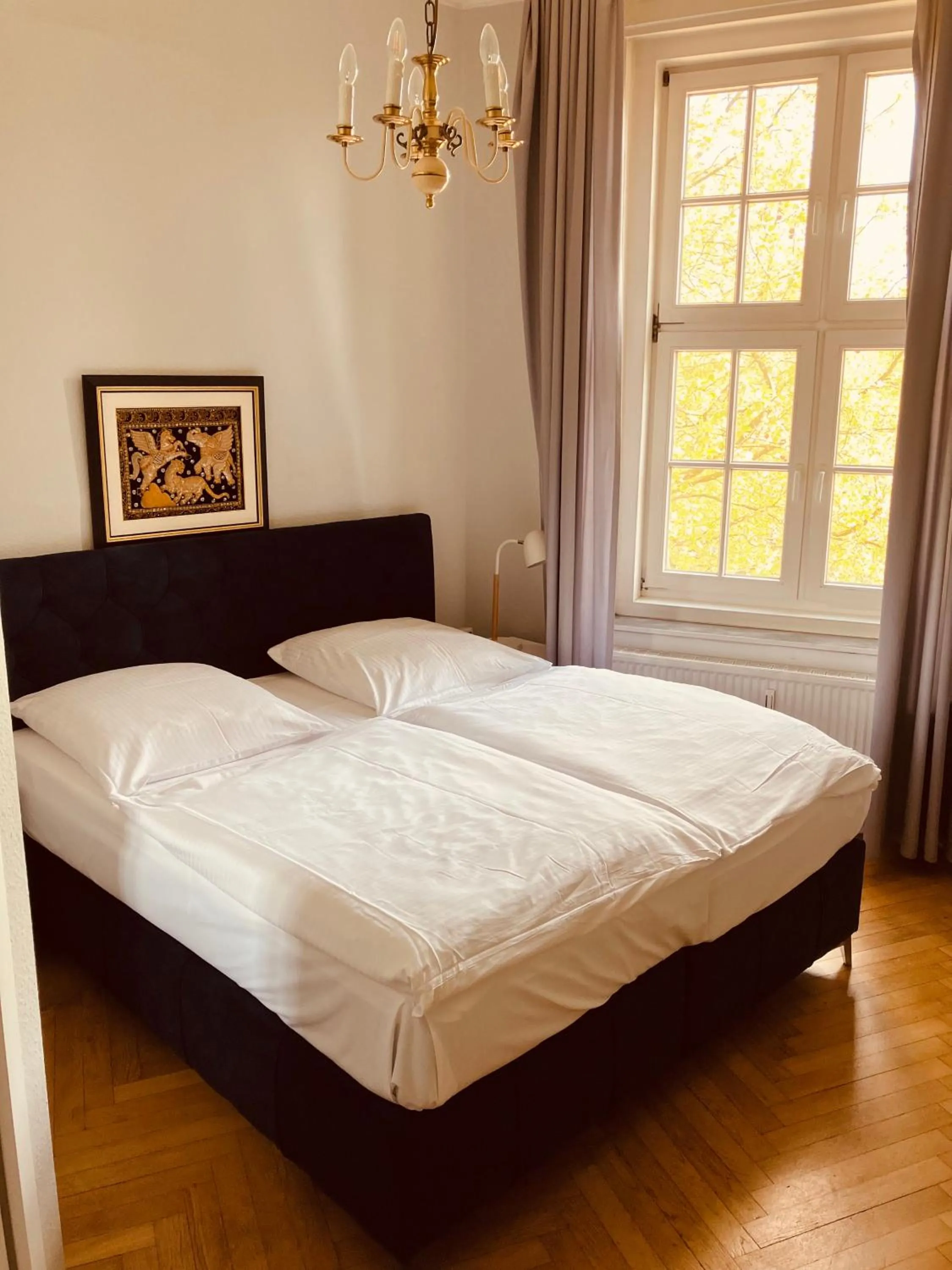 Bed in Hotel Amsterdam