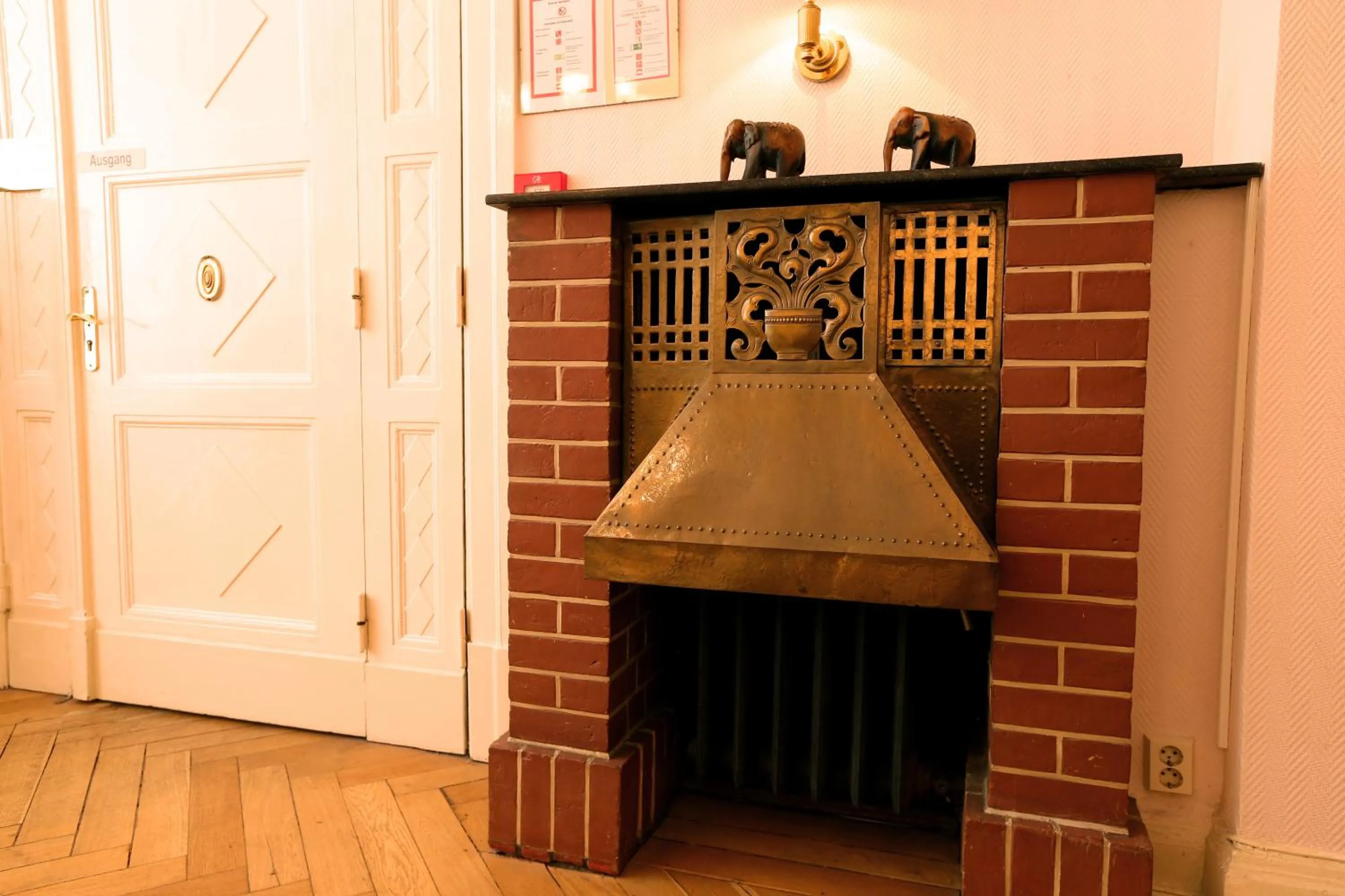 Decorative detail in Hotel Amsterdam