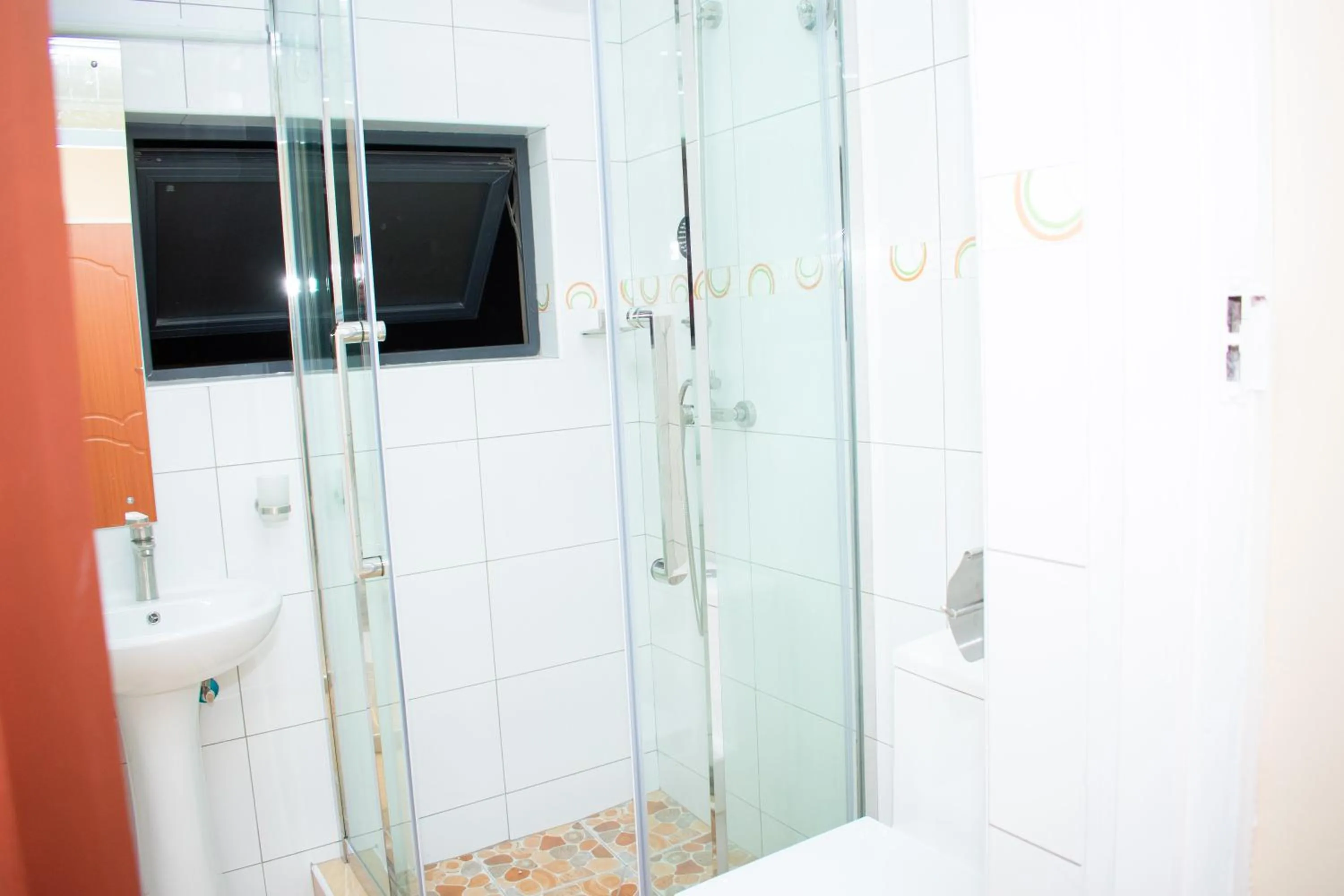 Shower in Travelodge