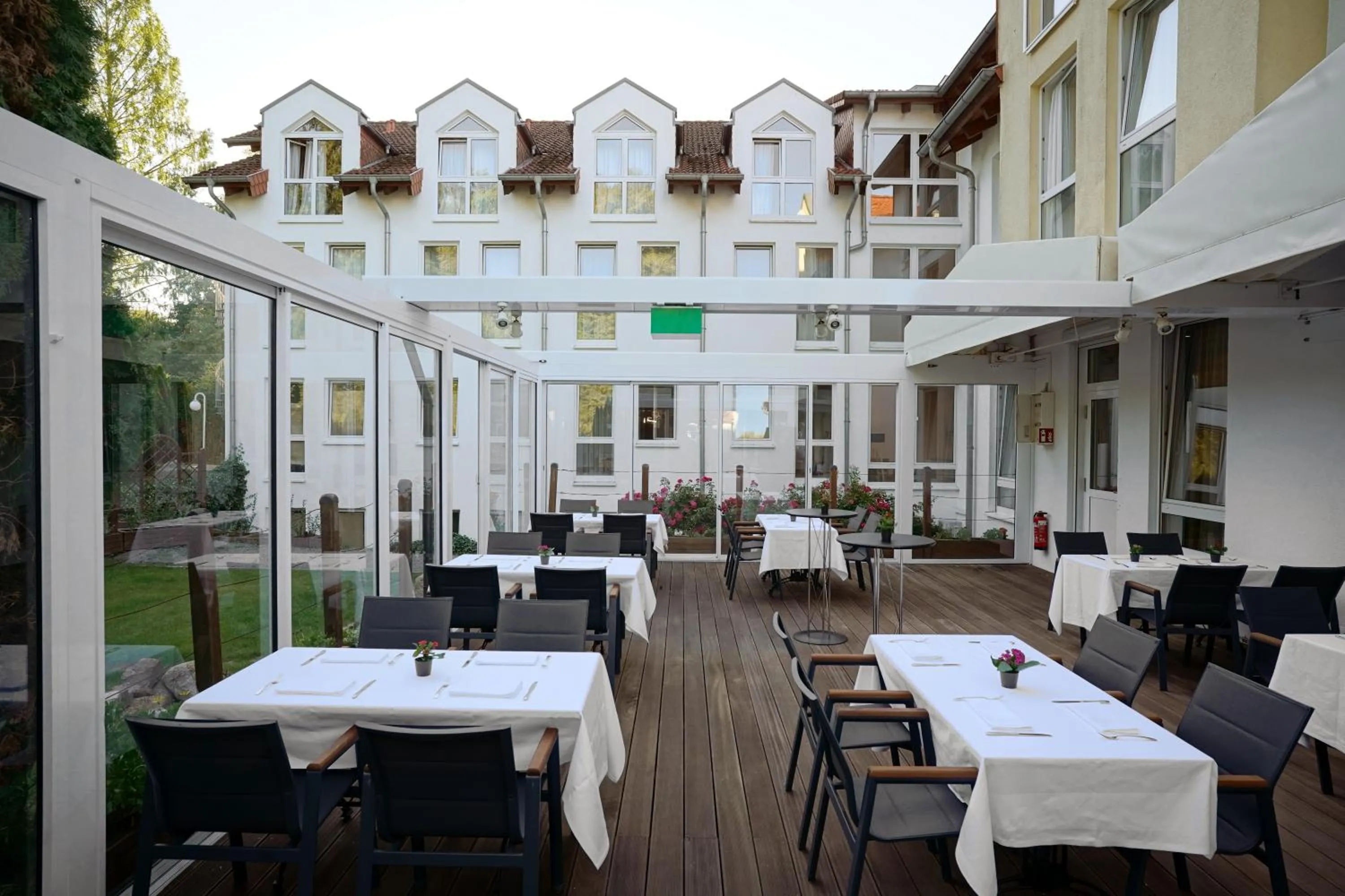 Patio in Hotel Bessunger Forst