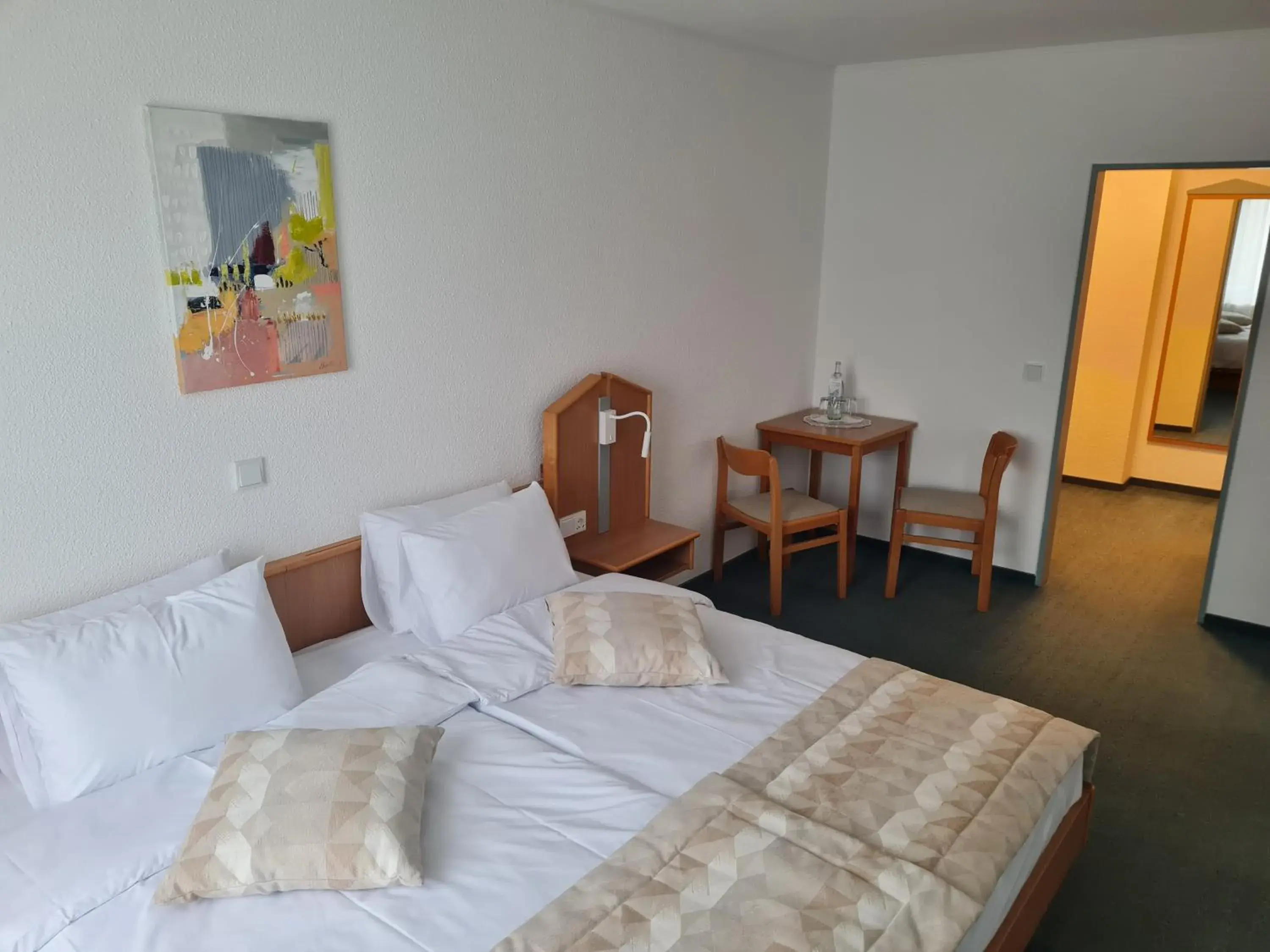 Bed in Hotel Bessunger Forst Bed in Hotel Bessunger Forst