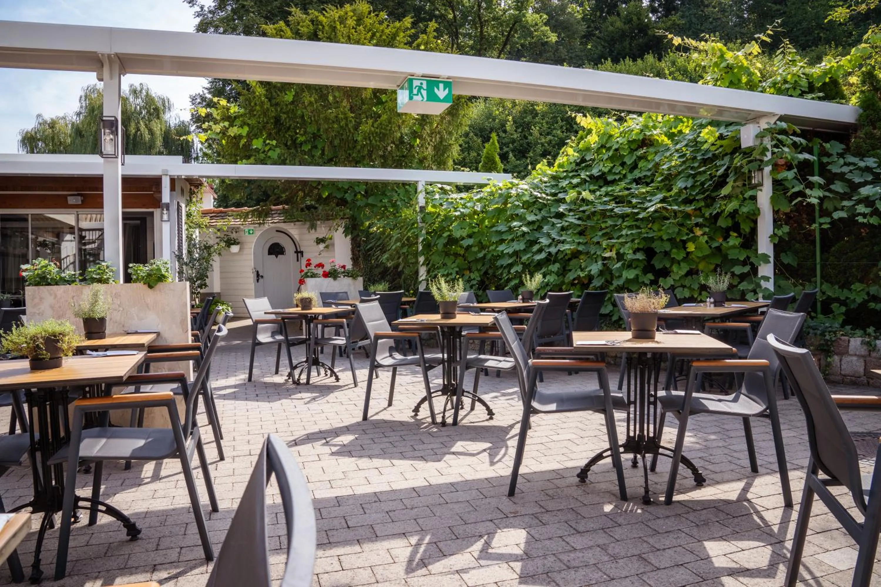 Patio in Hotel Bessunger Forst