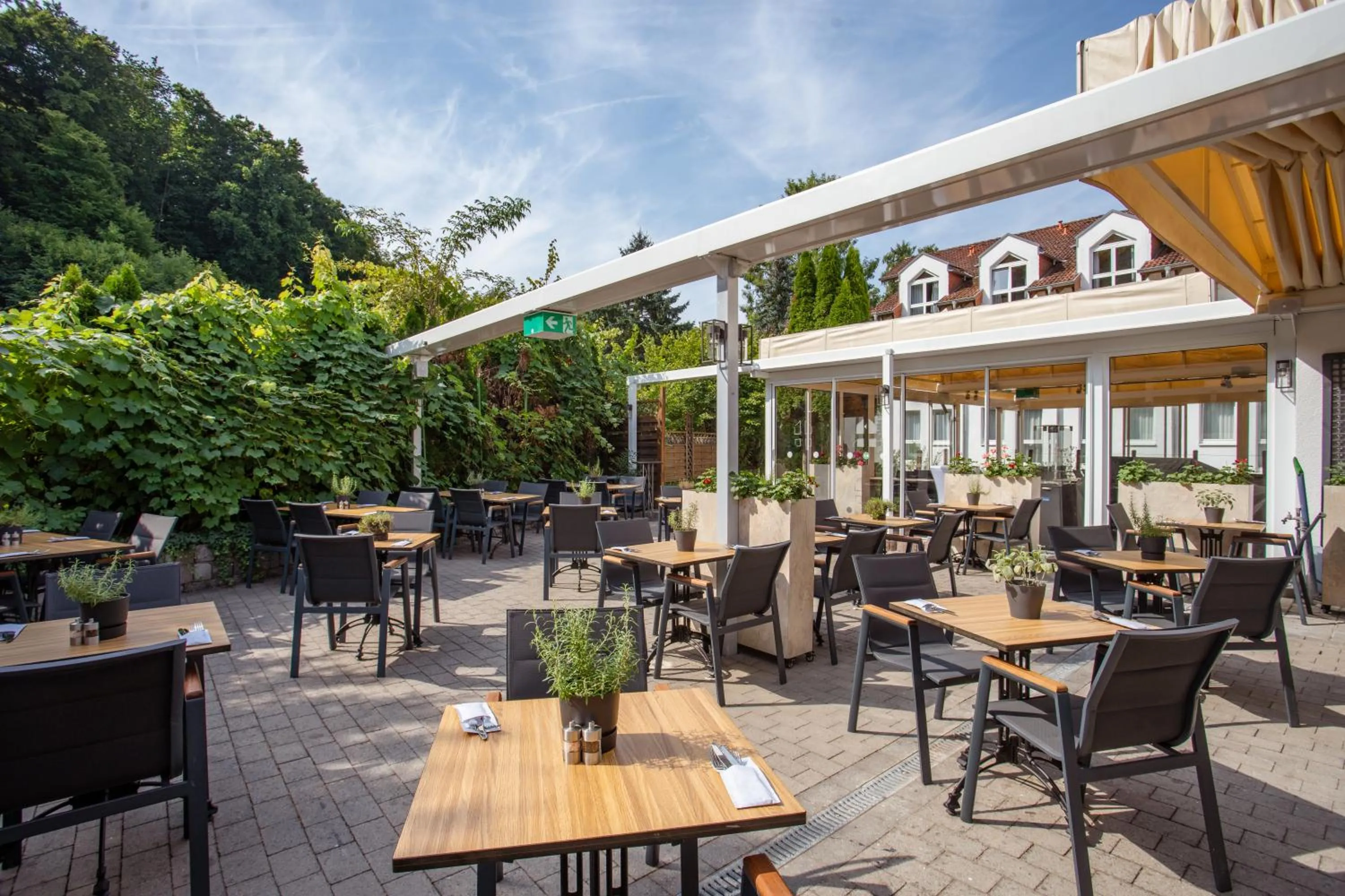 Patio in Hotel Bessunger Forst