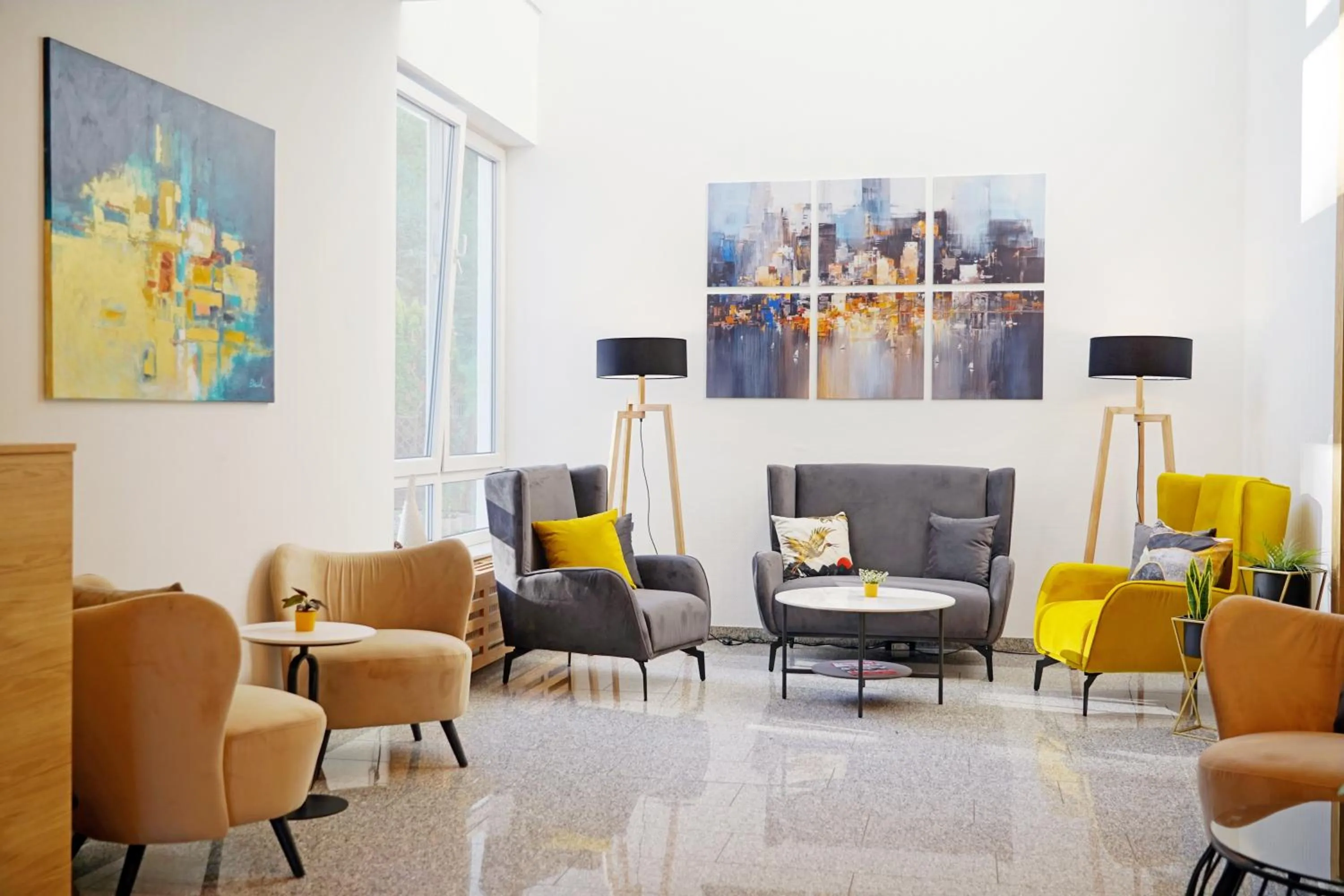 Lobby or reception in Hotel Bessunger Forst