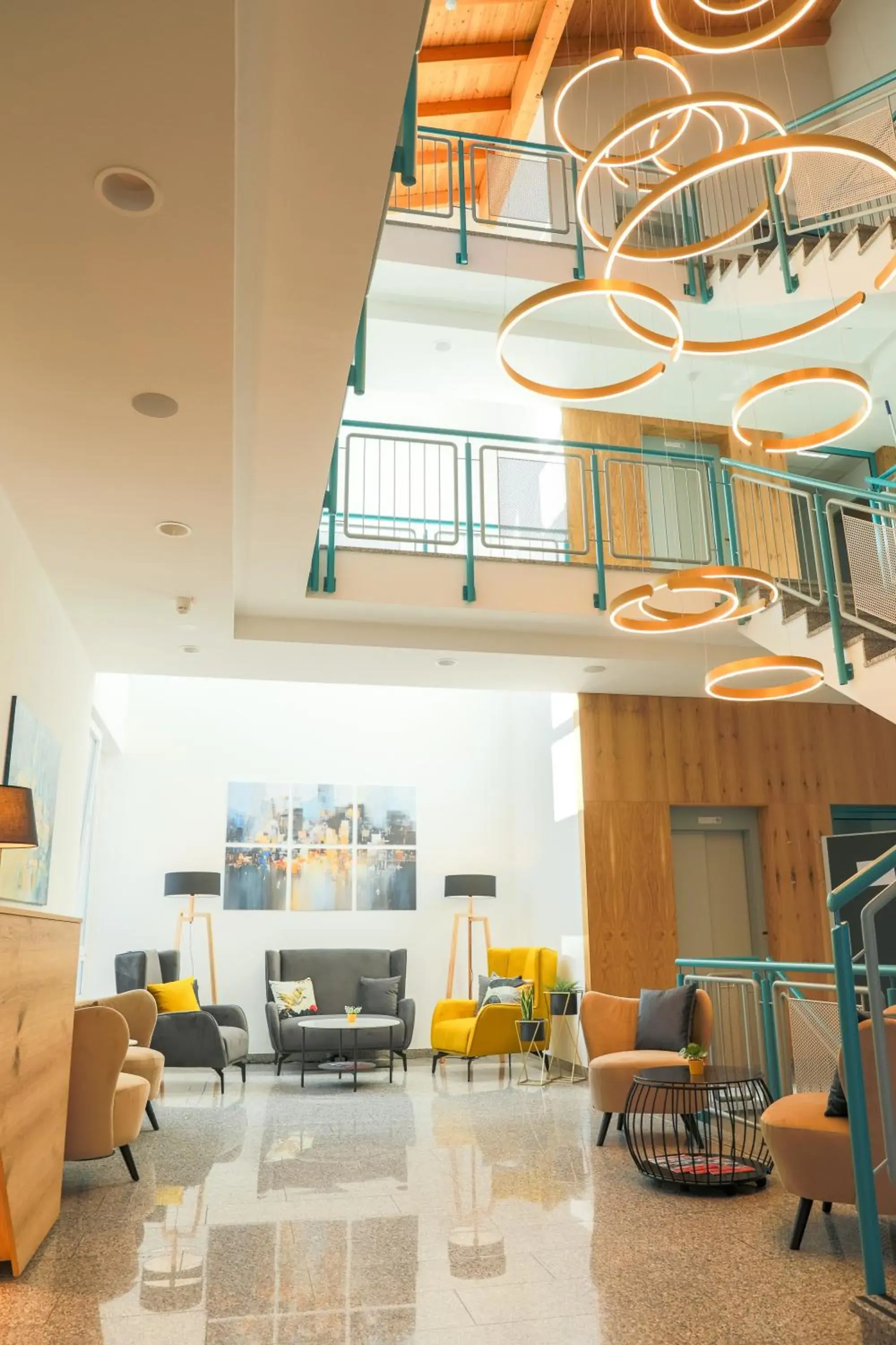 Lobby or reception in Hotel Bessunger Forst Lobby or reception in Hotel Bessunger Forst