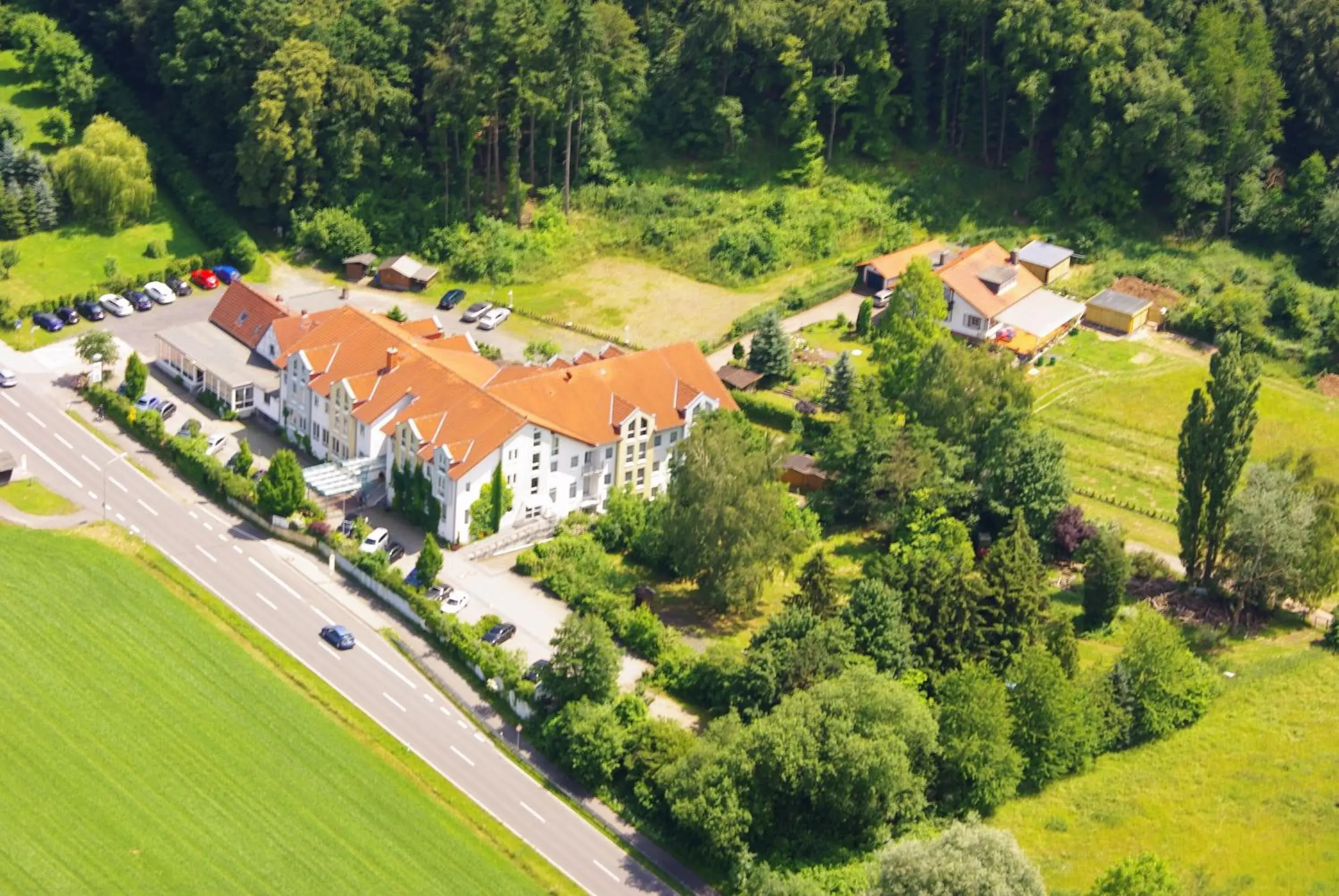 Bird's eye view in Hotel Bessunger Forst Bird's eye view in Hotel Bessunger Forst