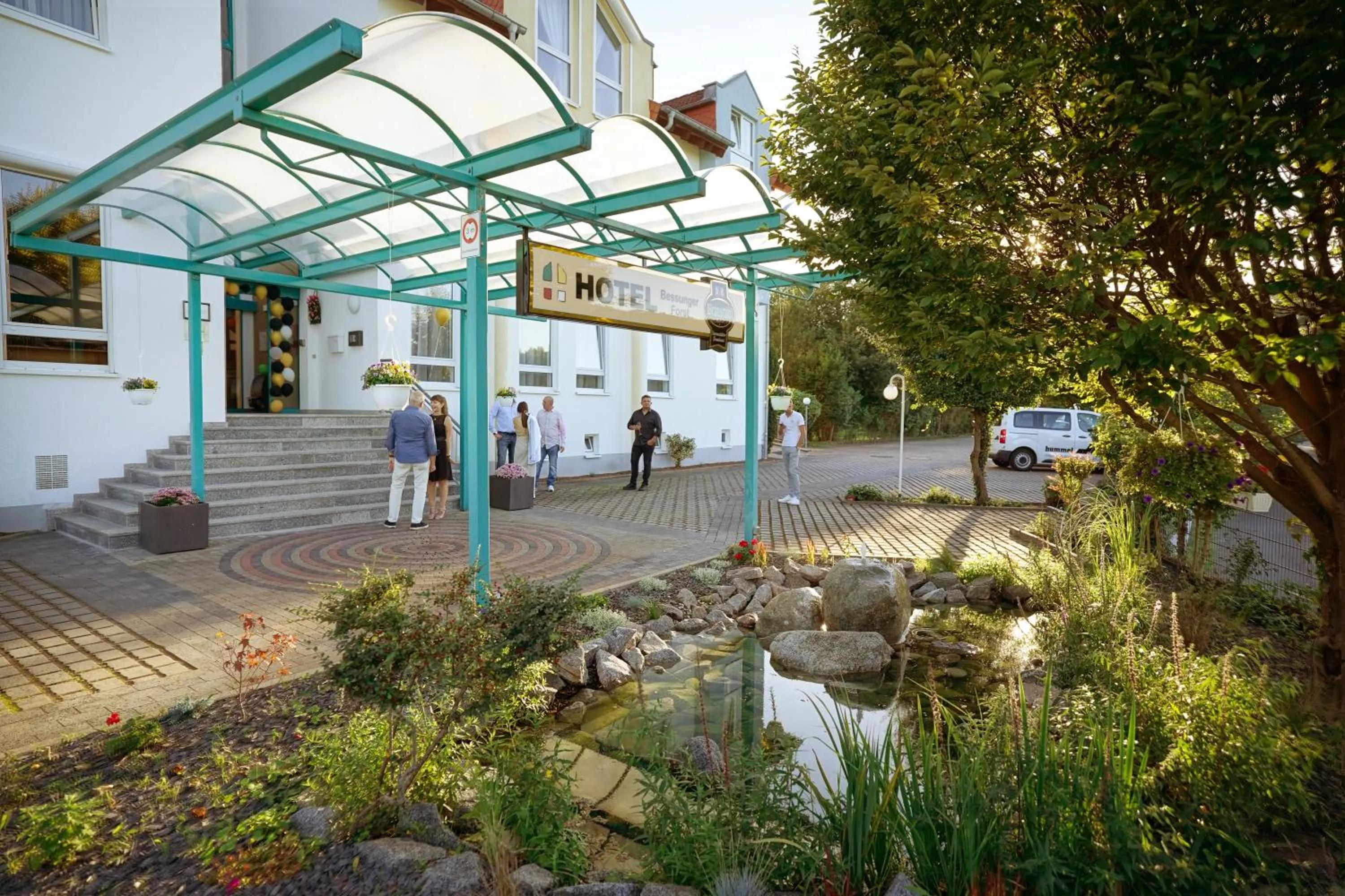 Facade/entrance in Hotel Bessunger Forst