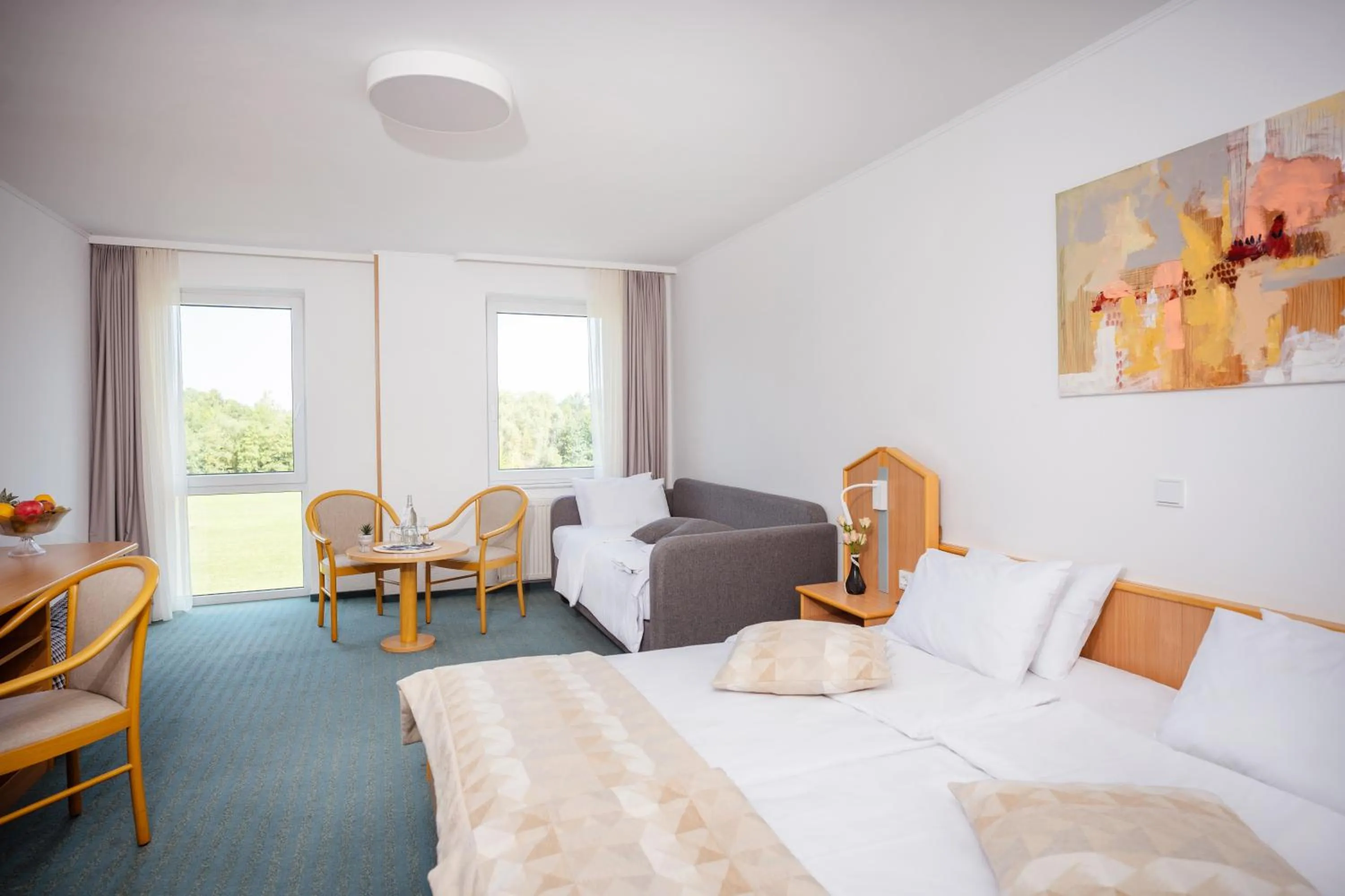 Bed in Hotel Bessunger Forst