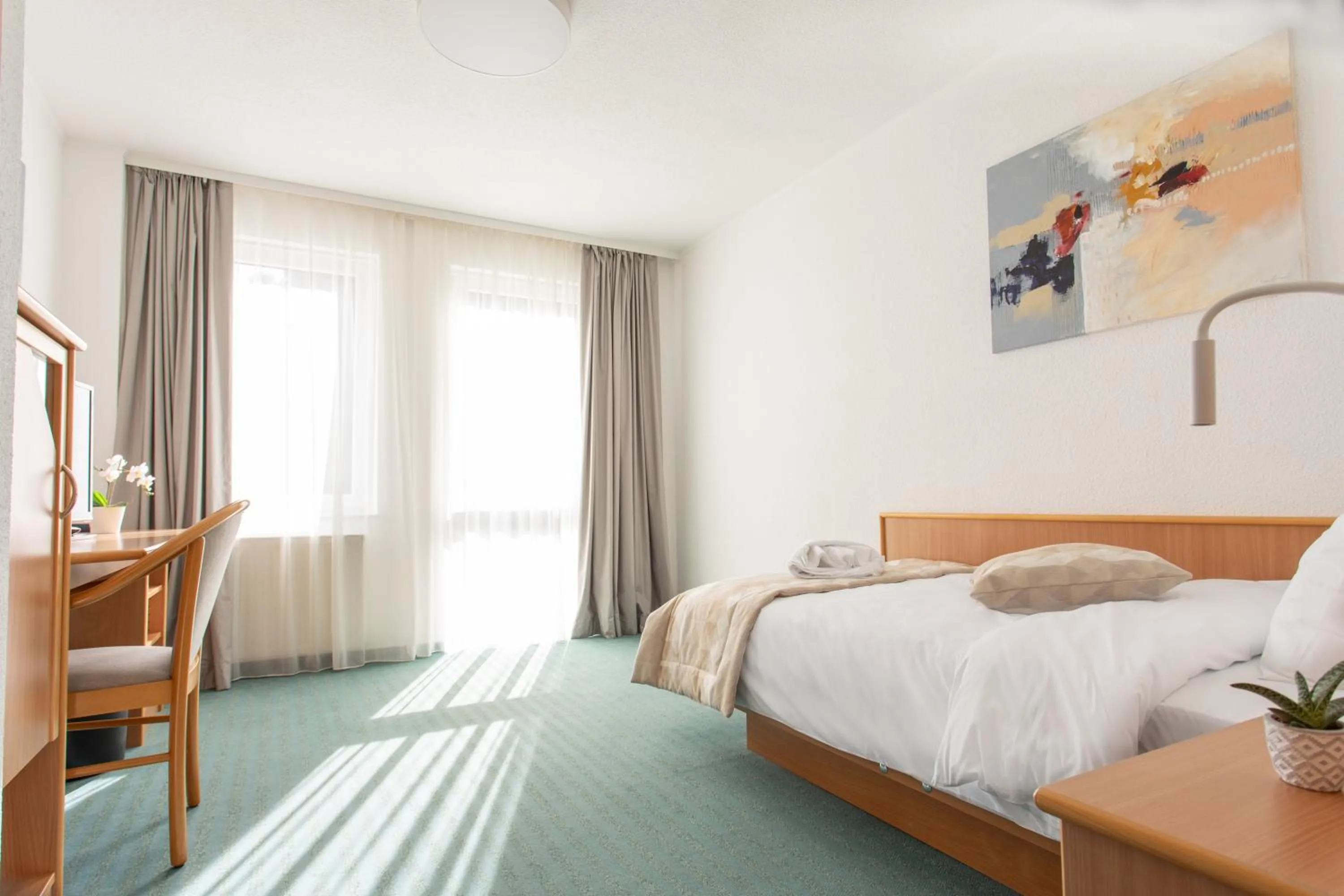 Bed in Hotel Bessunger Forst