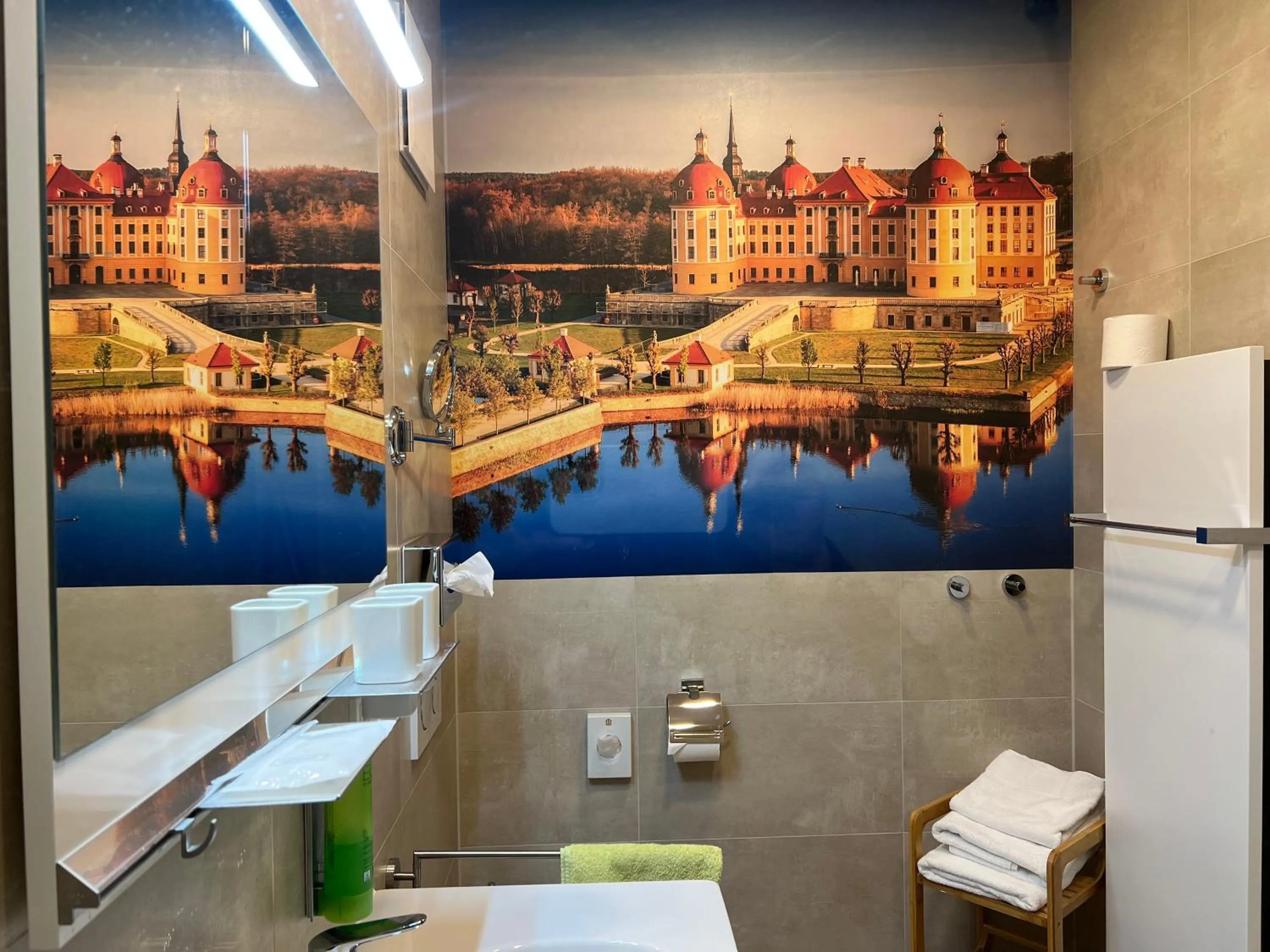 Shower in Berghotel Talblick