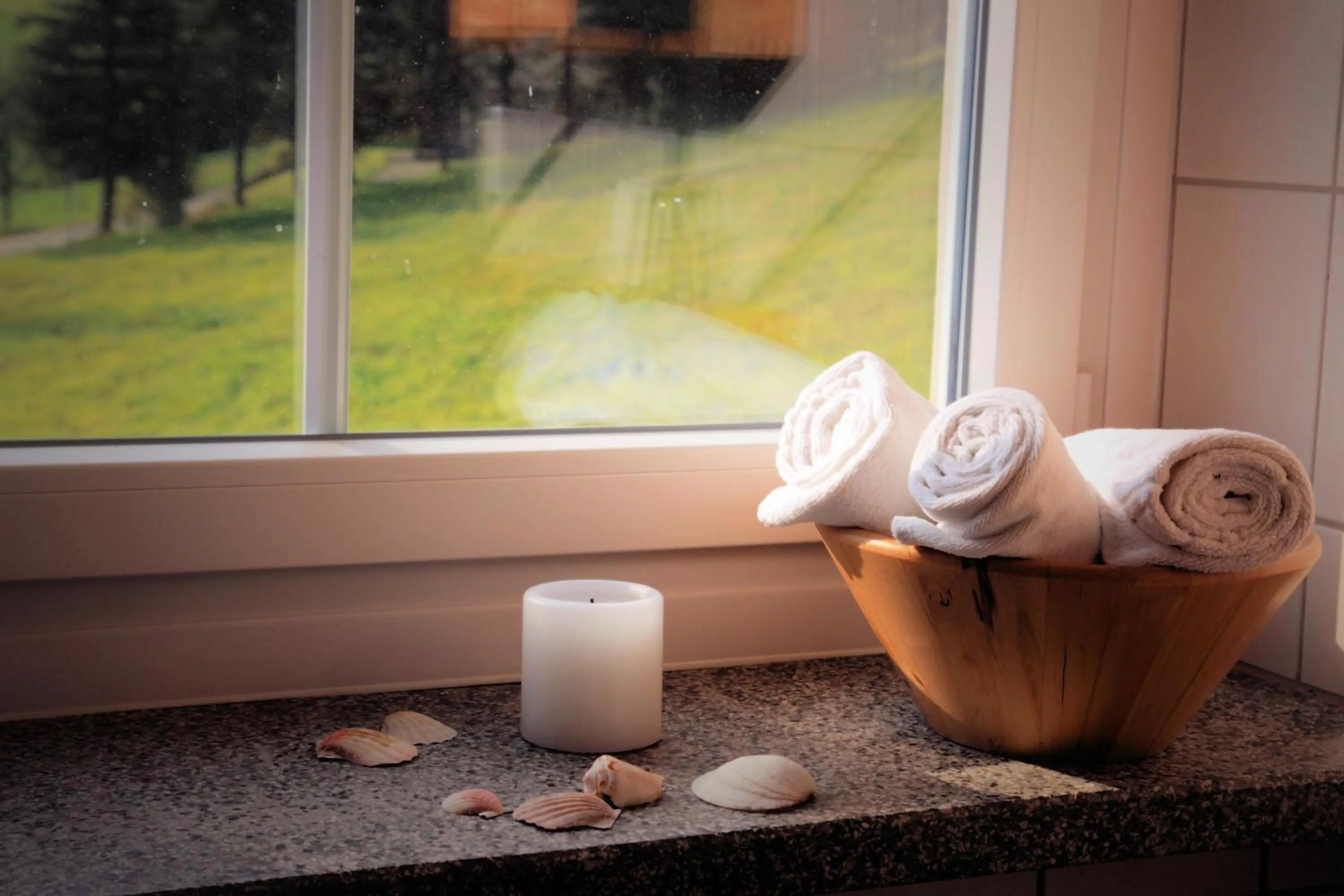 Bathroom in Berghotel Talblick