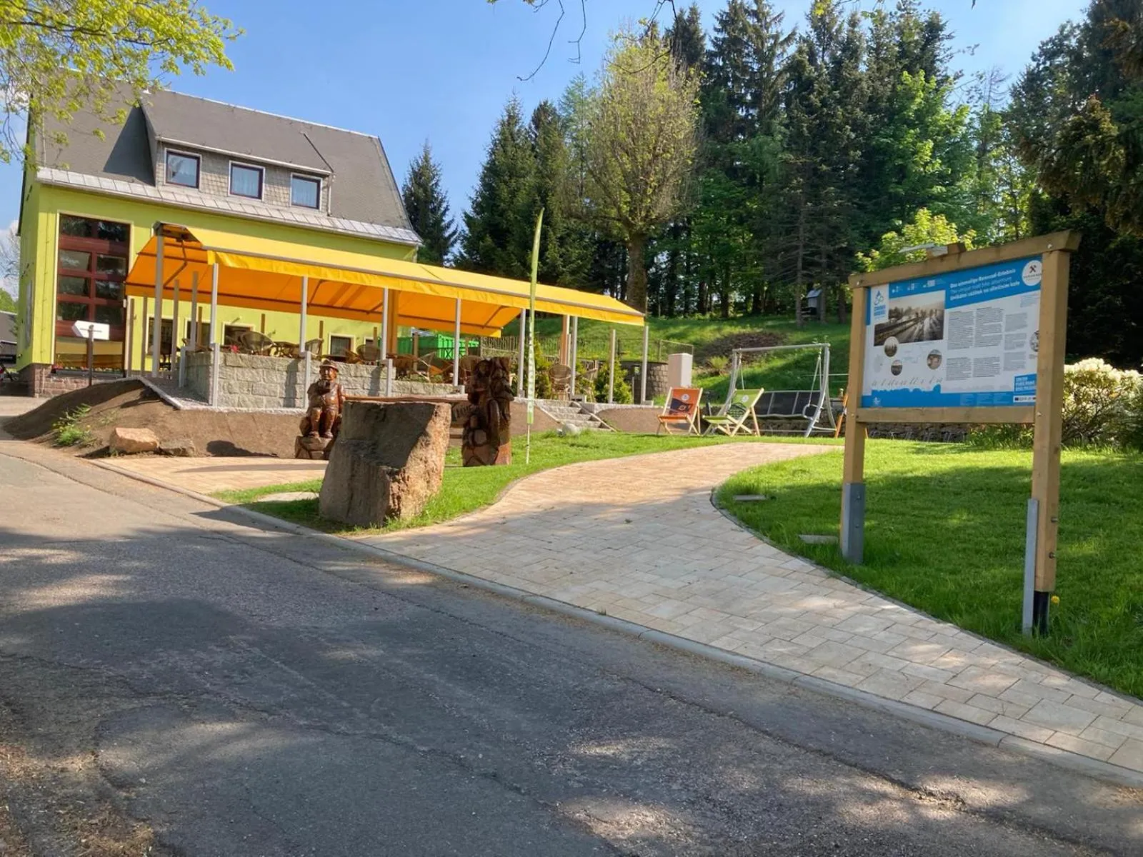 Garden in Berghotel Talblick