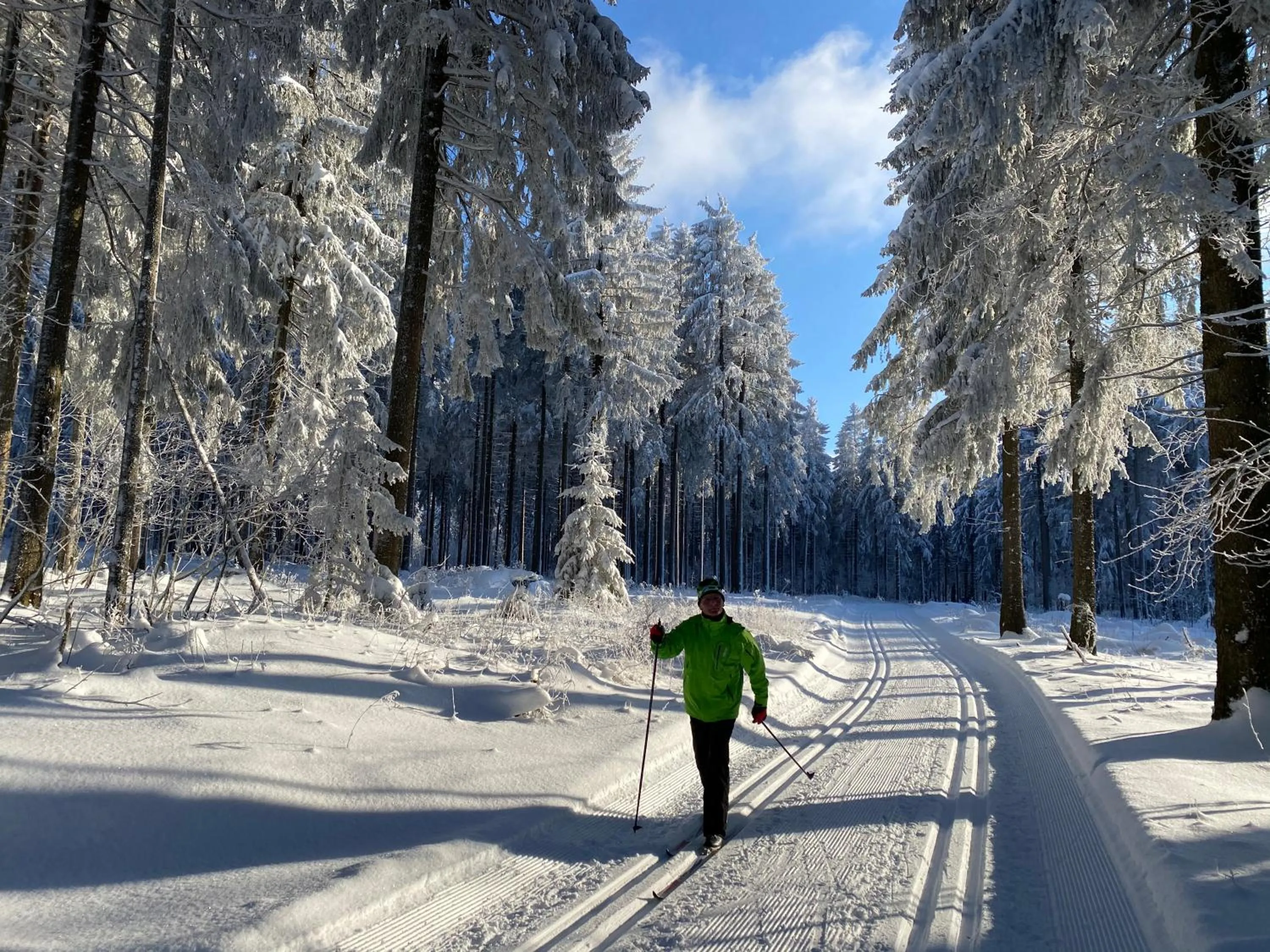 Skiing in Berghotel Talblick