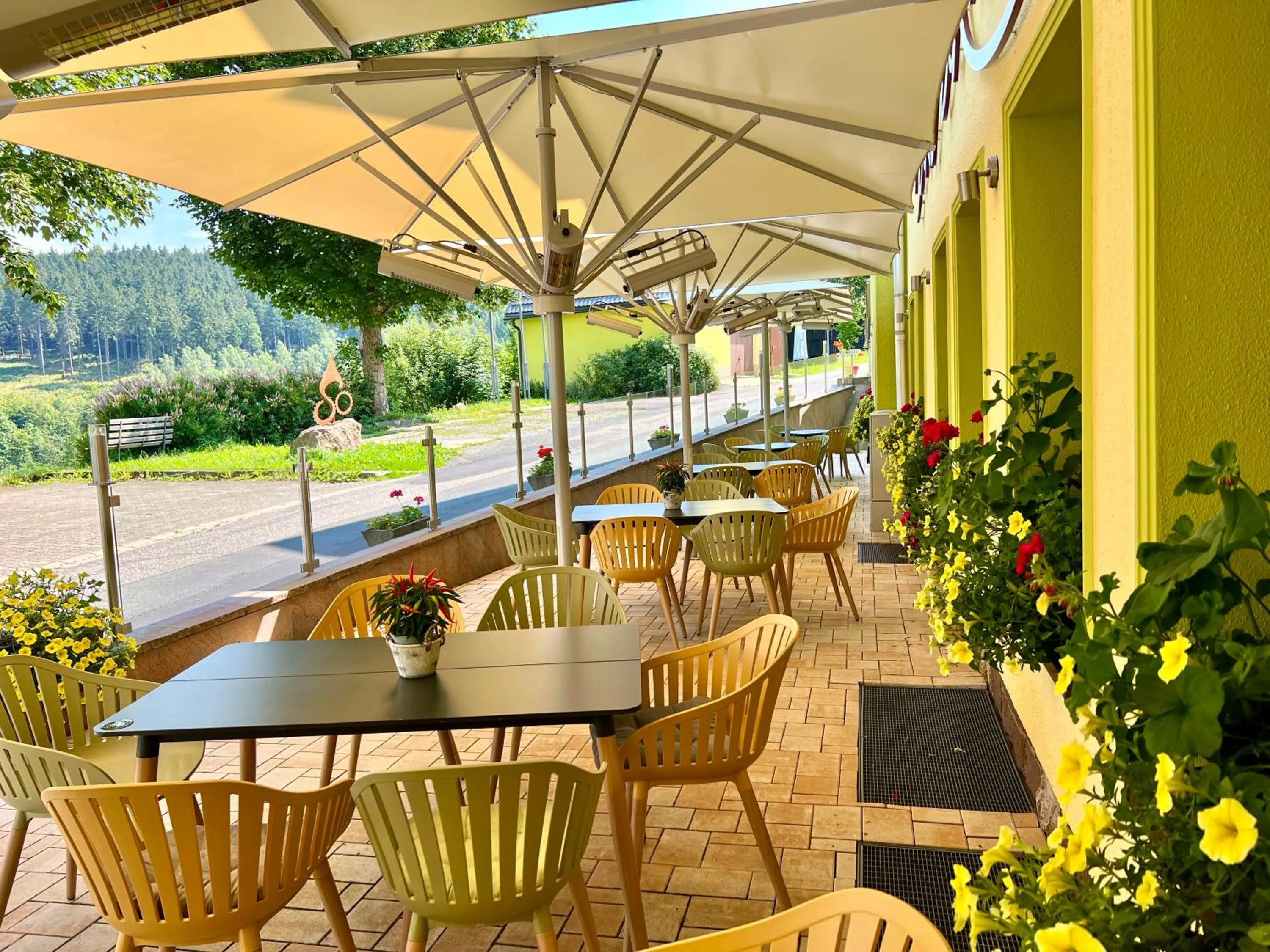 Balcony/Terrace in Berghotel Talblick
