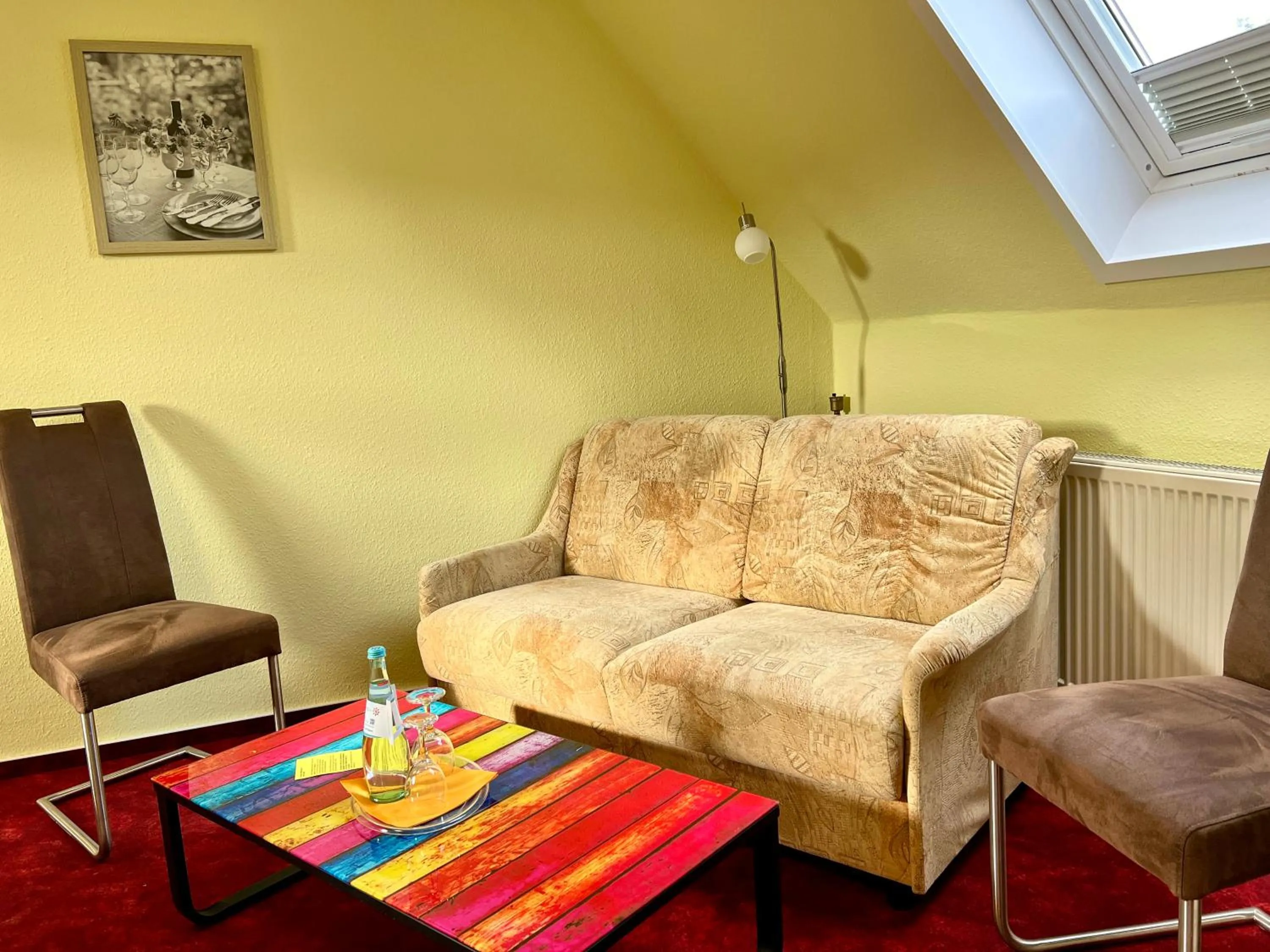 Seating area in Berghotel Talblick