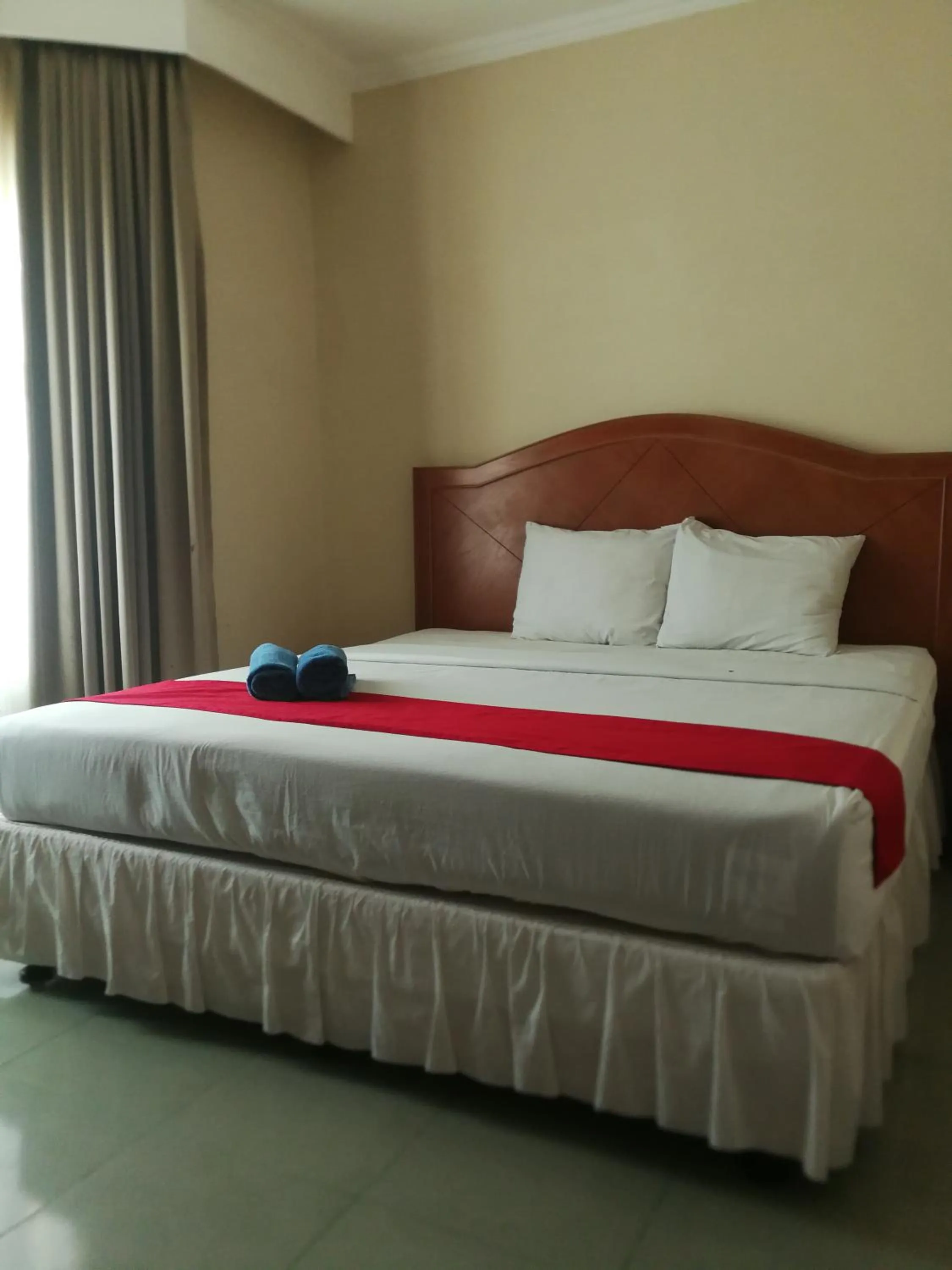 Bed in Hotel Formosa Jambi
