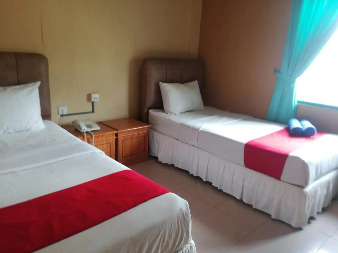 Bed in Hotel Formosa Jambi