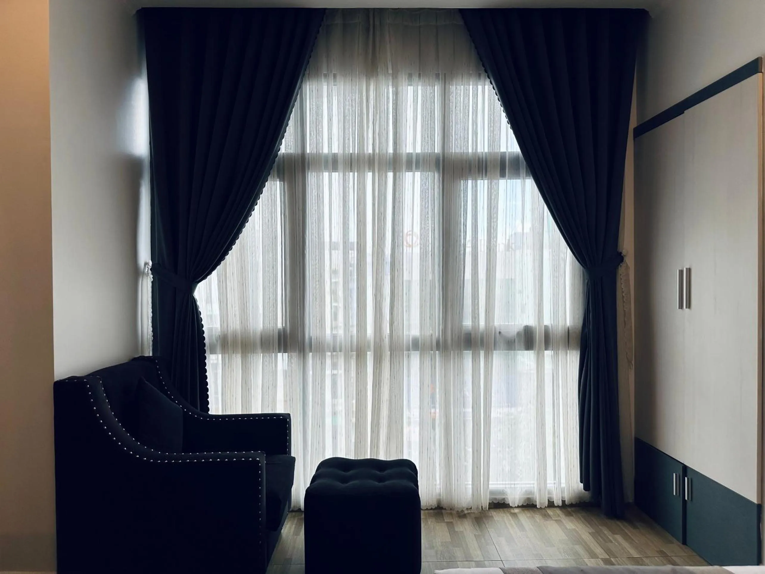 Seating area in LION HOTEL