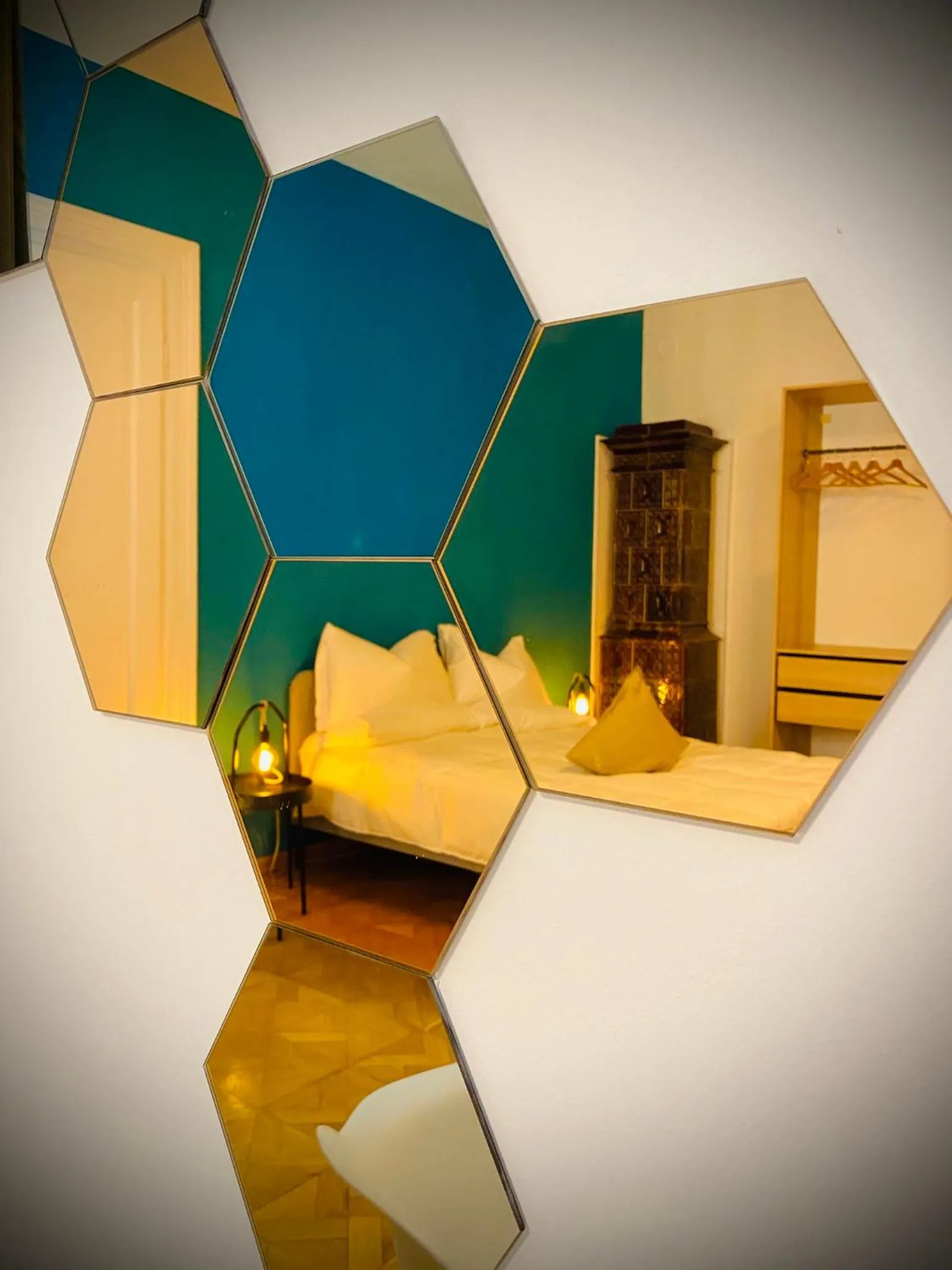 Decorative detail in Crops City Stay