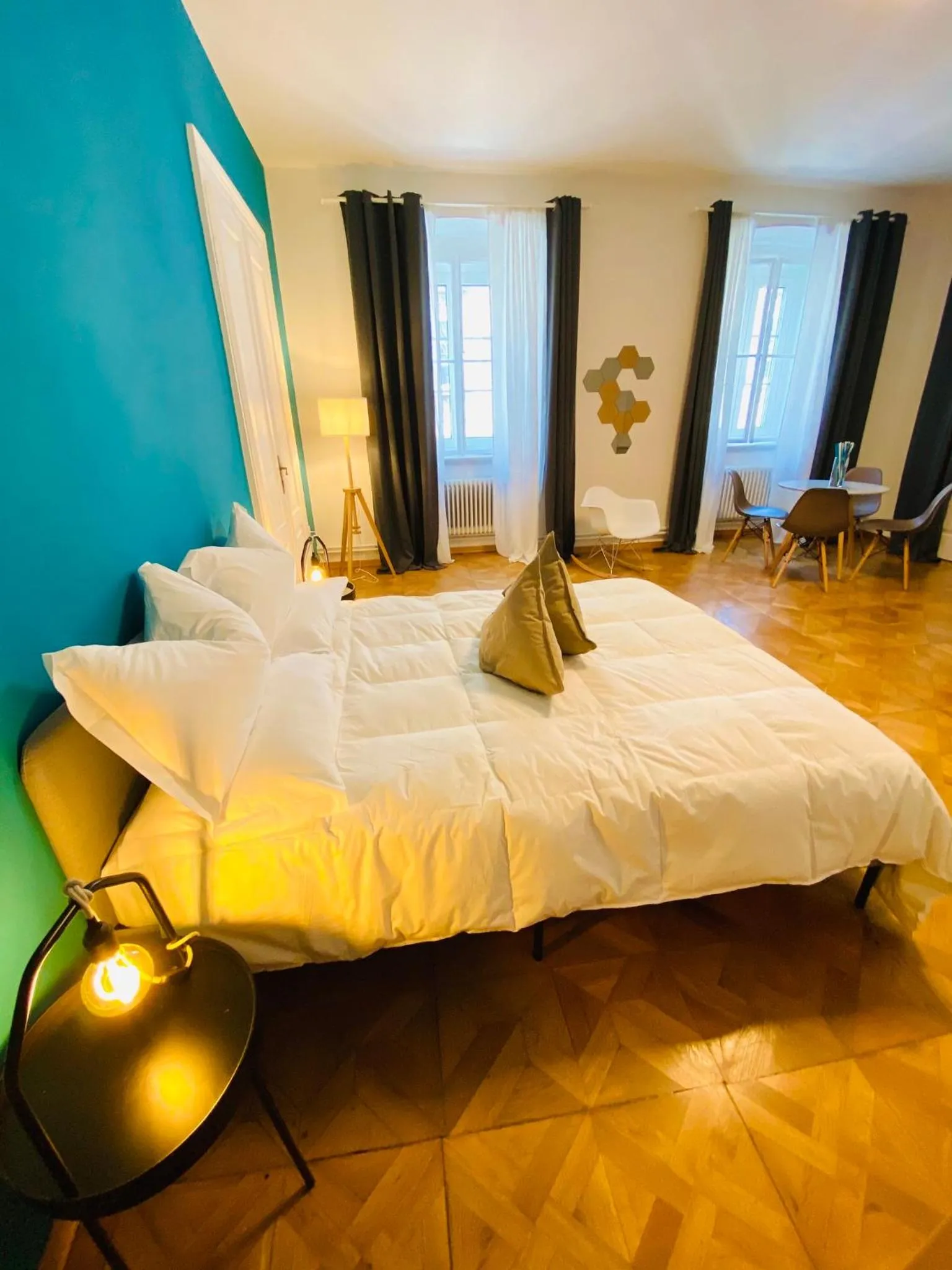 Bed in Crops City Stay