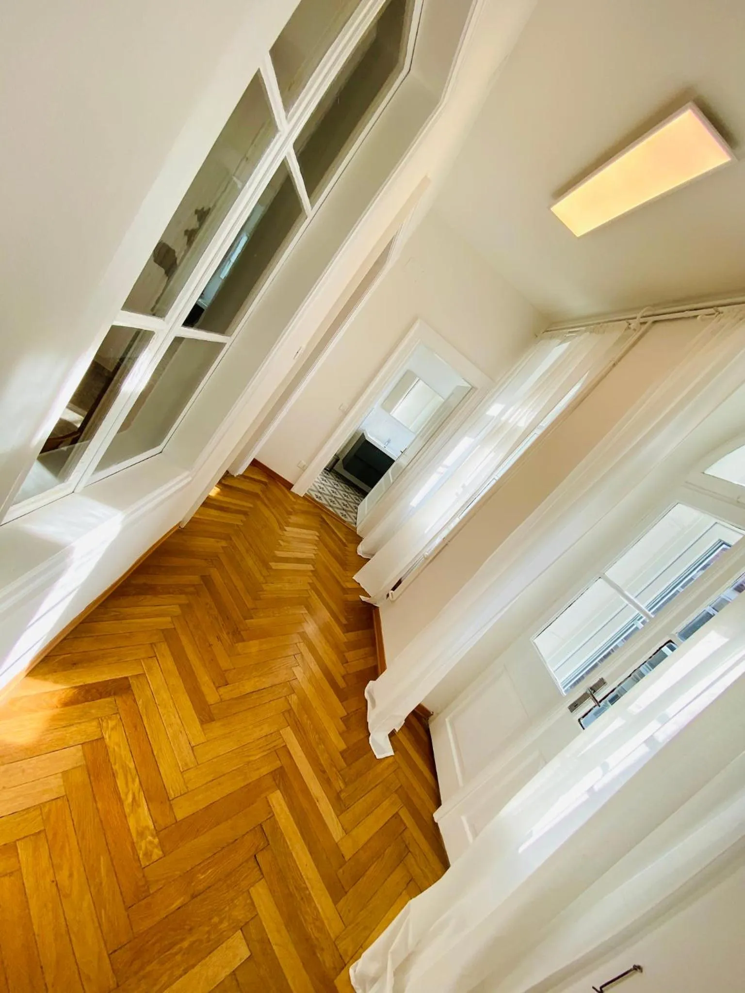 Photo of the whole room, Bed in Crops City Stay