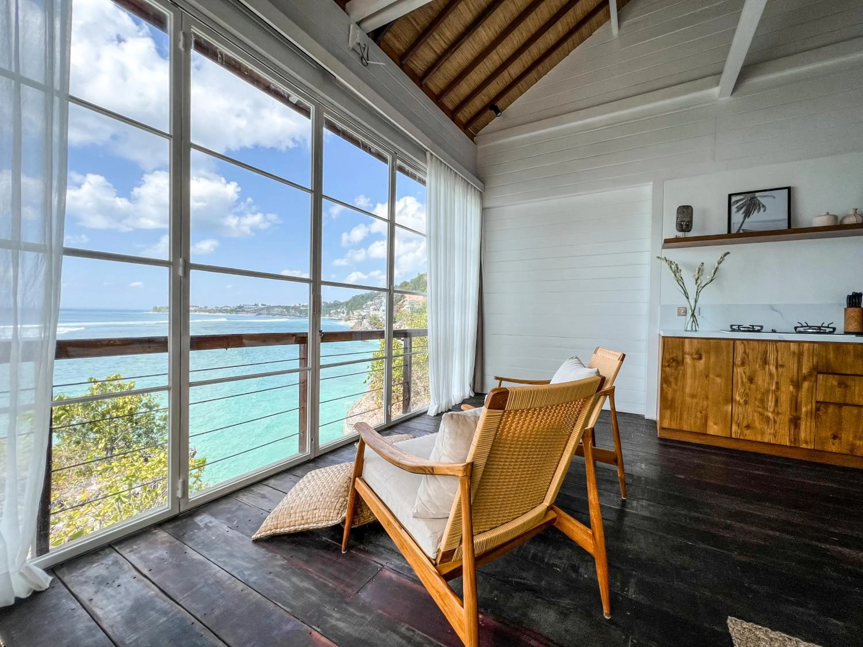 Seating area in The Korowai