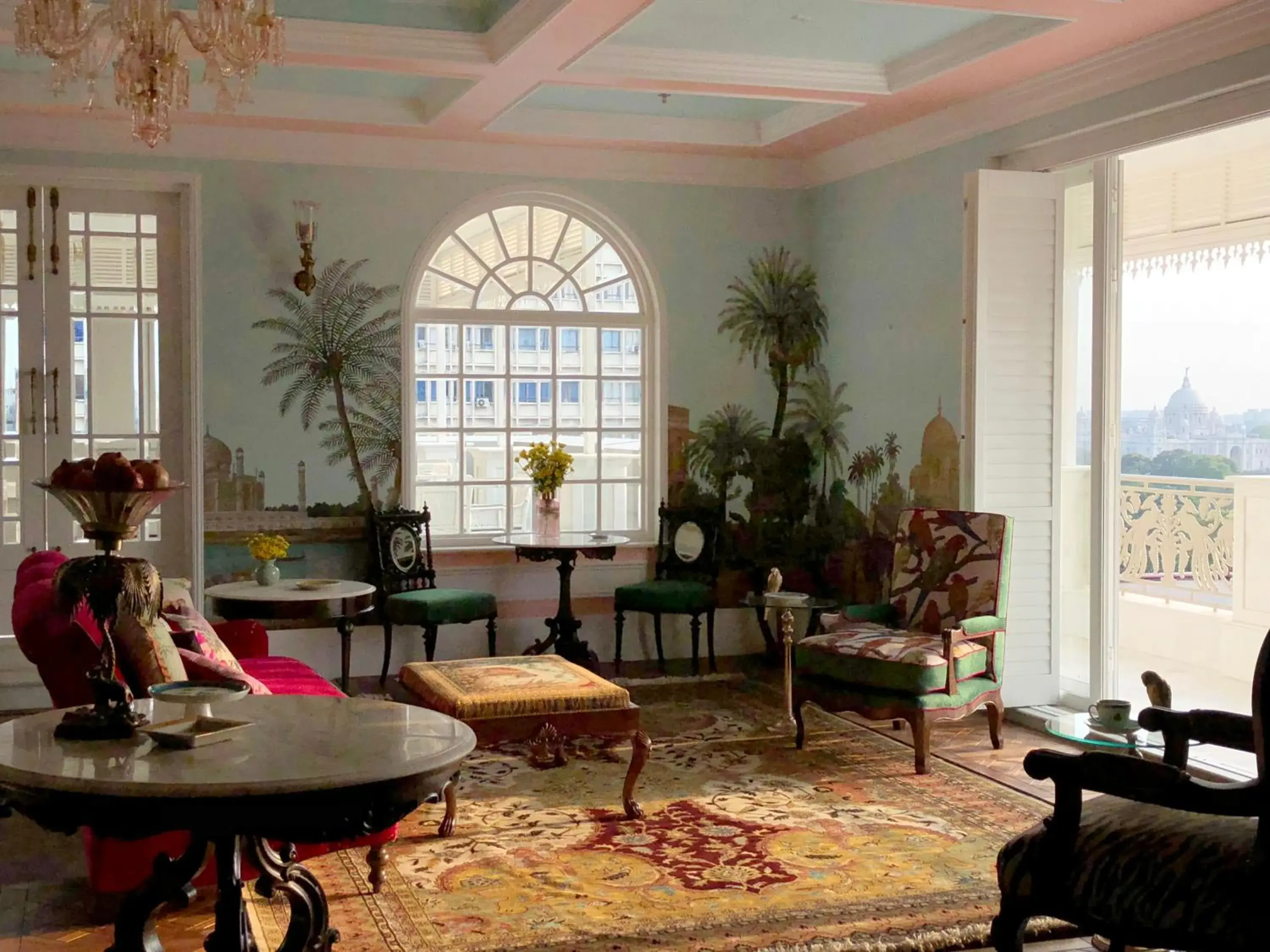 Seating area in The Glenburn Penthouse Seating area in The Glenburn Penthouse