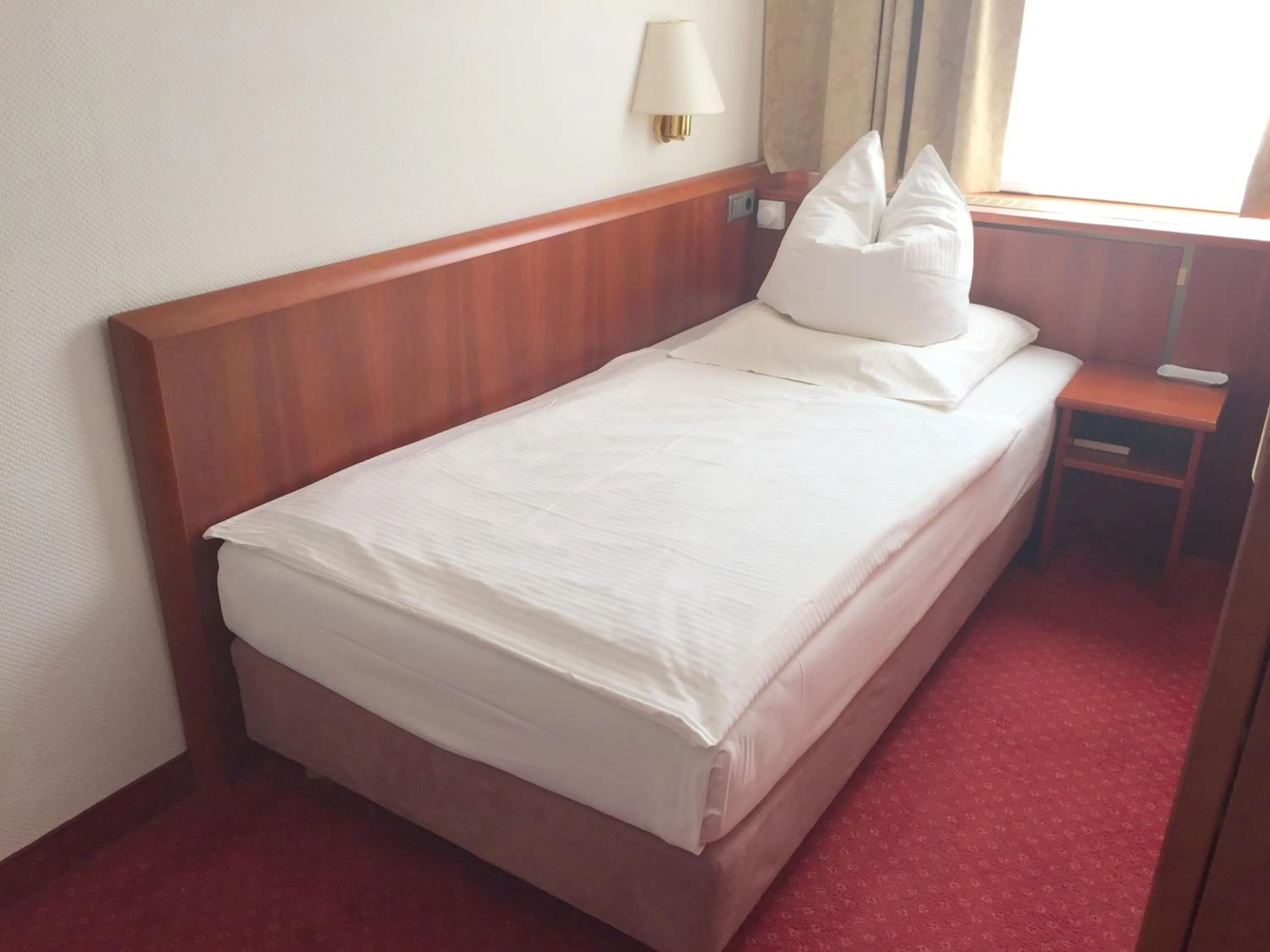 Bed in Hotel Bismarck