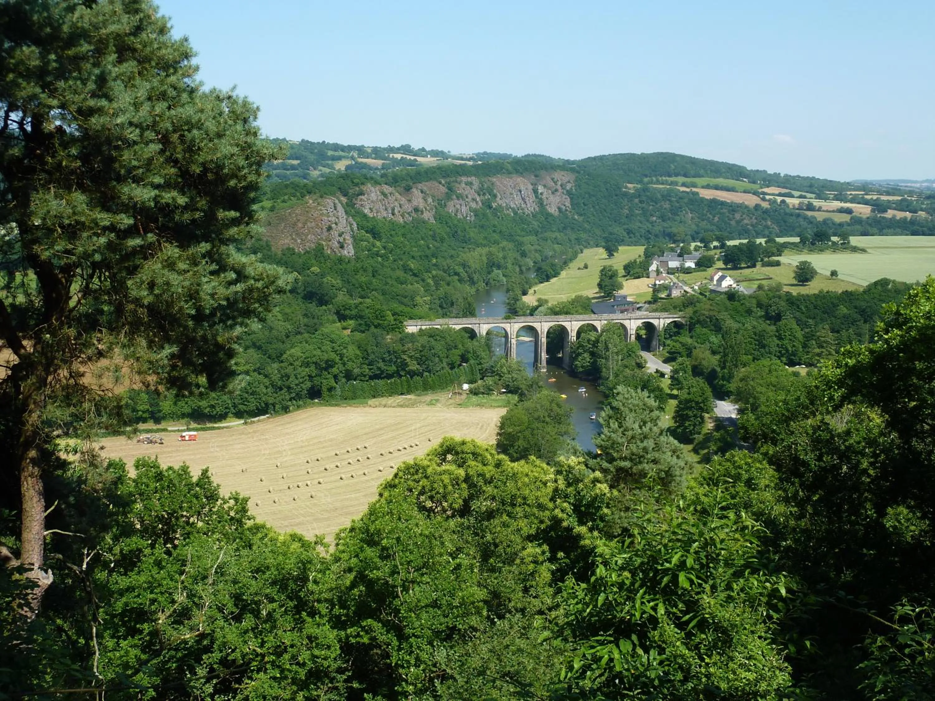 Natural landscape in Domaine de l'Etre
