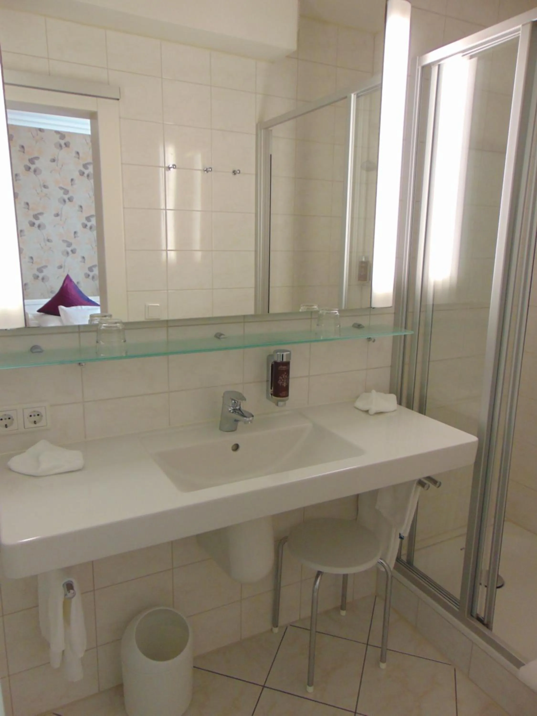 Shower in Boutiquehotel Oberkirch im Zentrum