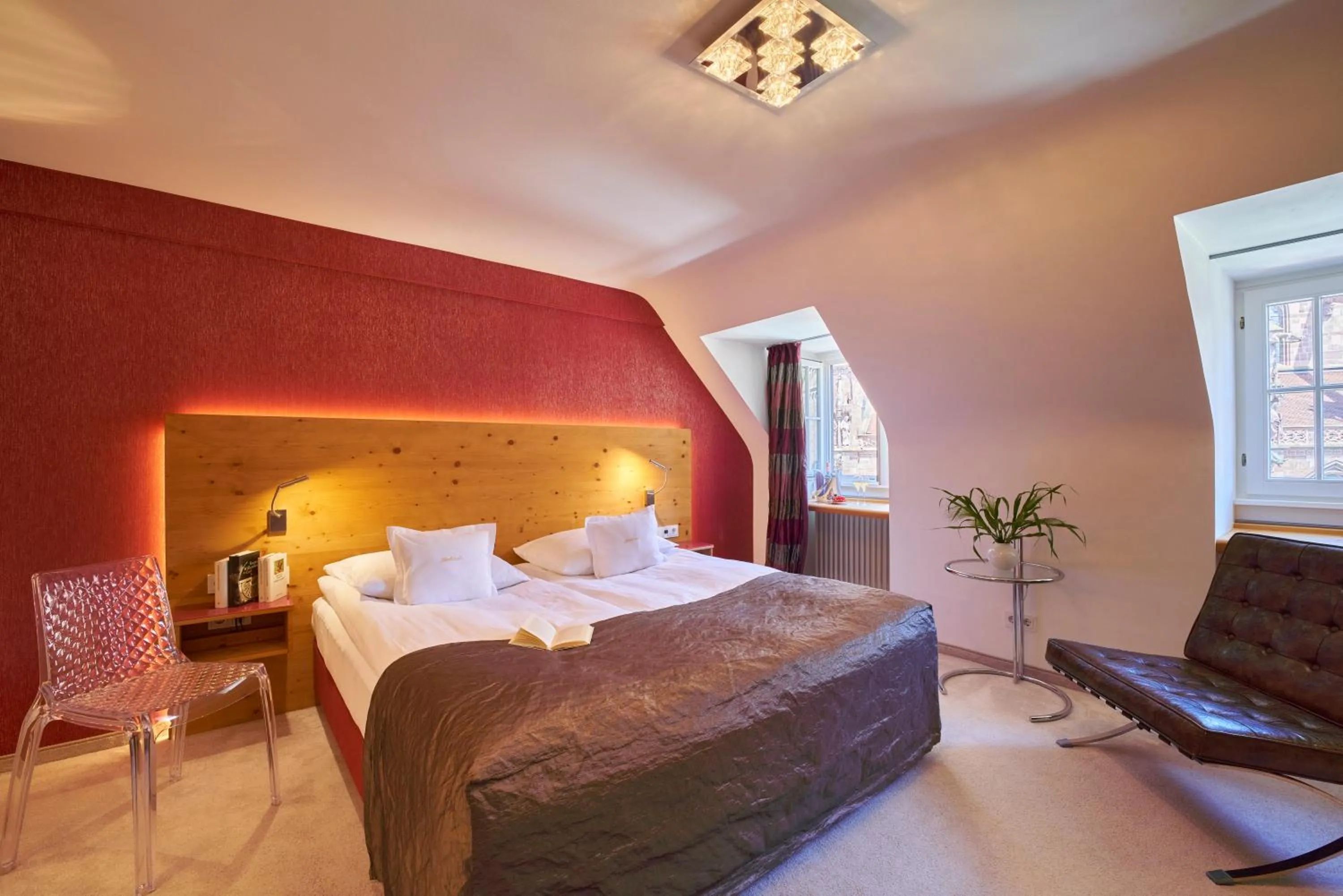 Bed in Boutiquehotel Oberkirch im Zentrum