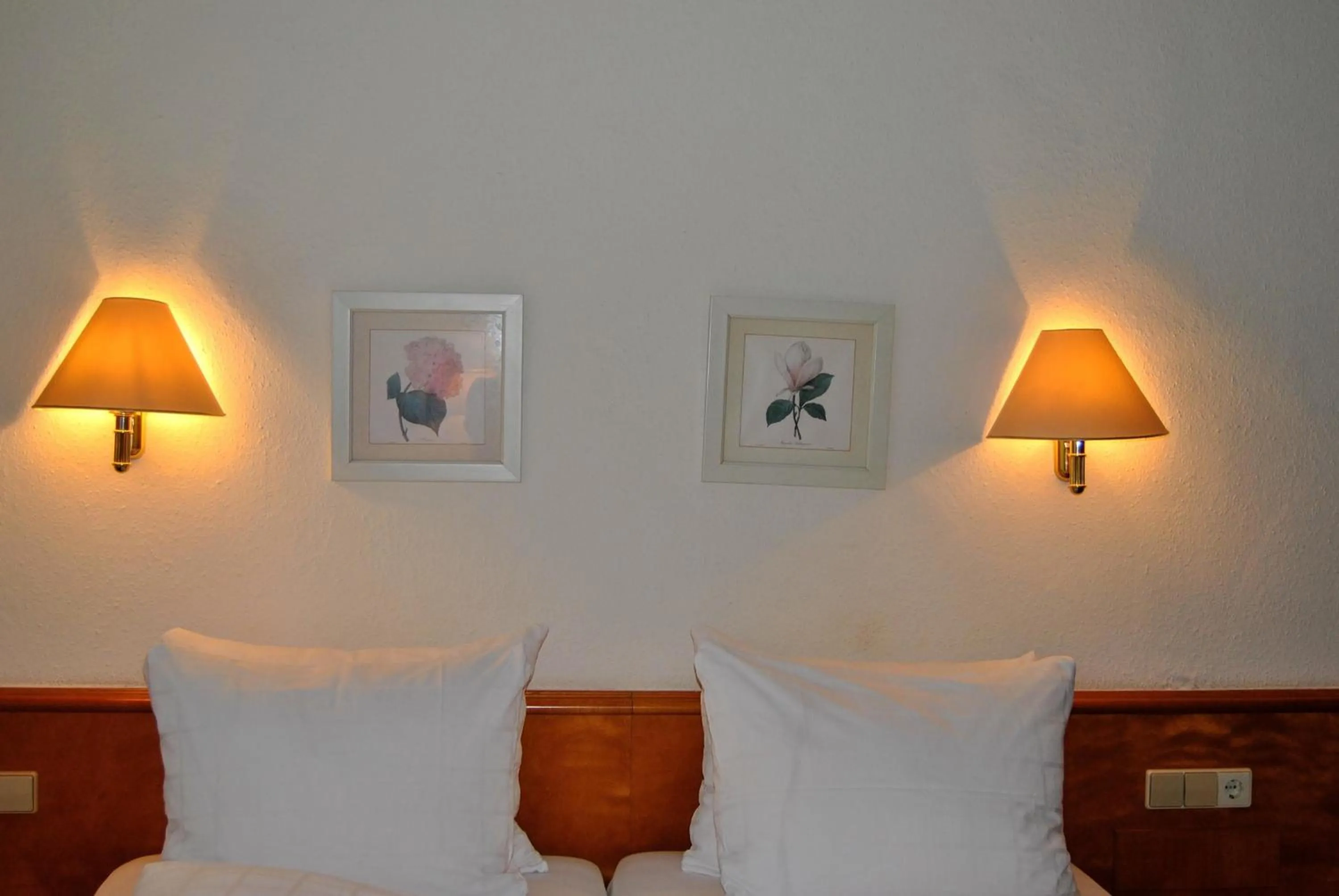 Bed in Hotel Kurpfalzstuben