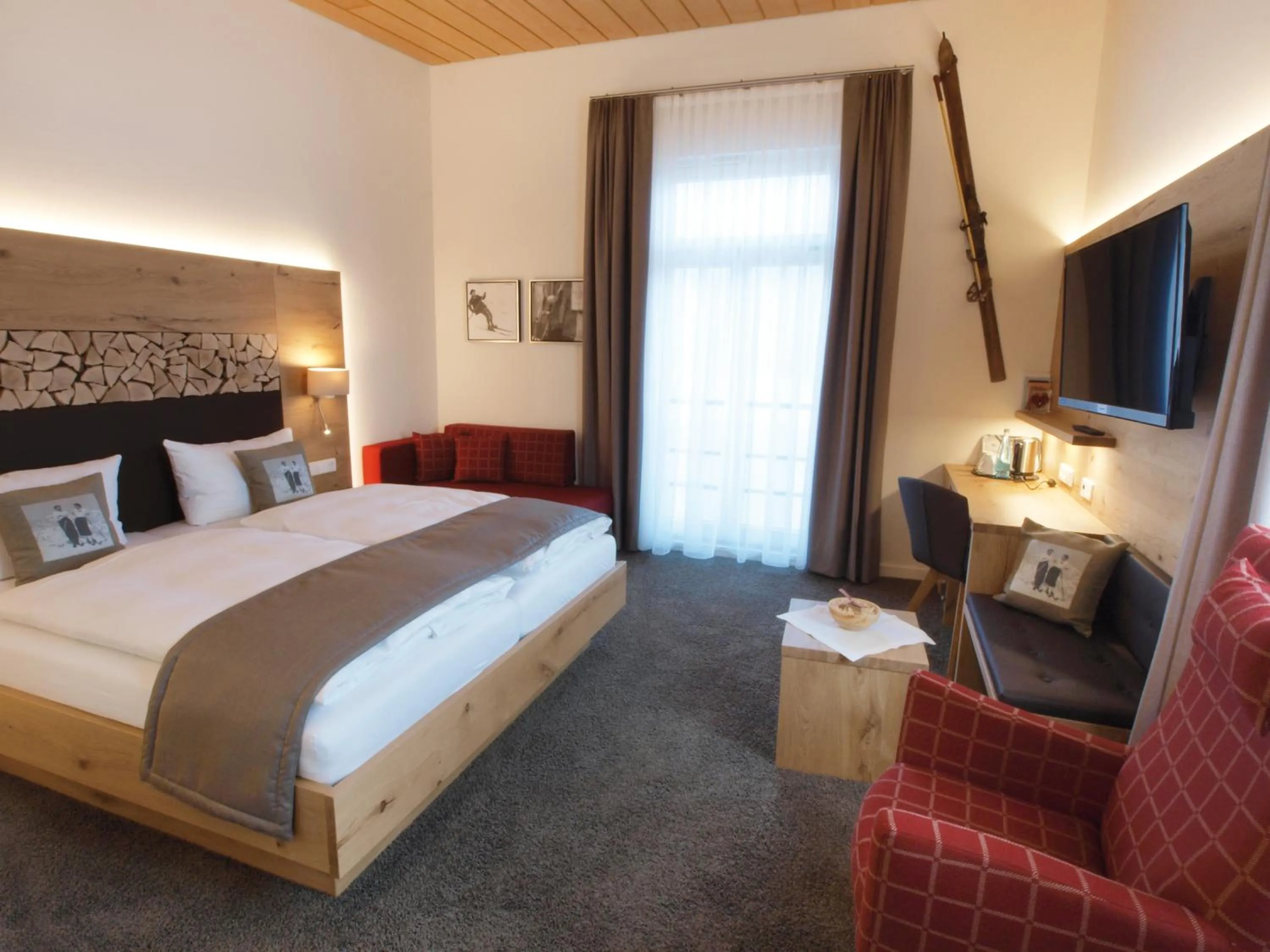 Day, Bed in Das Waldhotel - Genuss & Wellness am Notschreipass