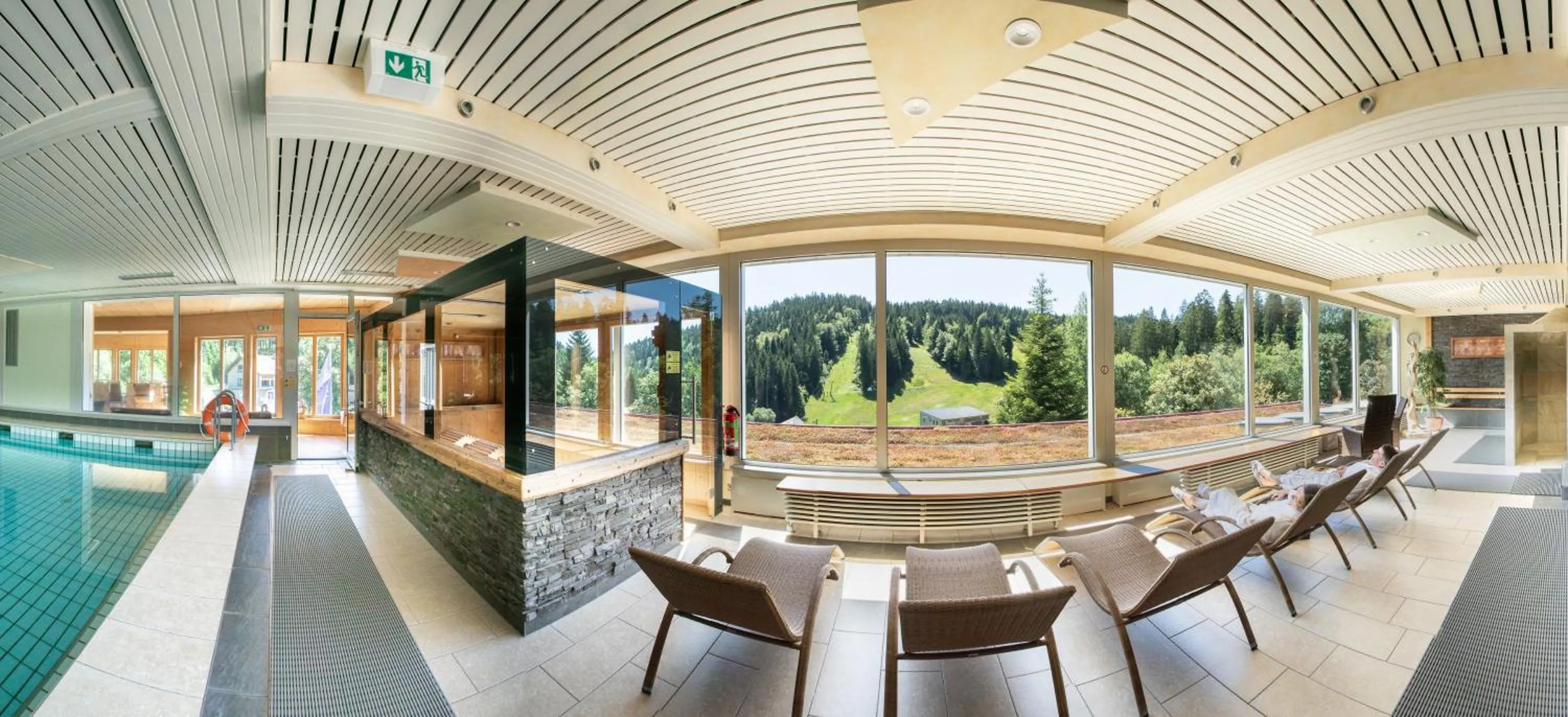 Sauna in Das Waldhotel - Genuss & Wellness am Notschreipass