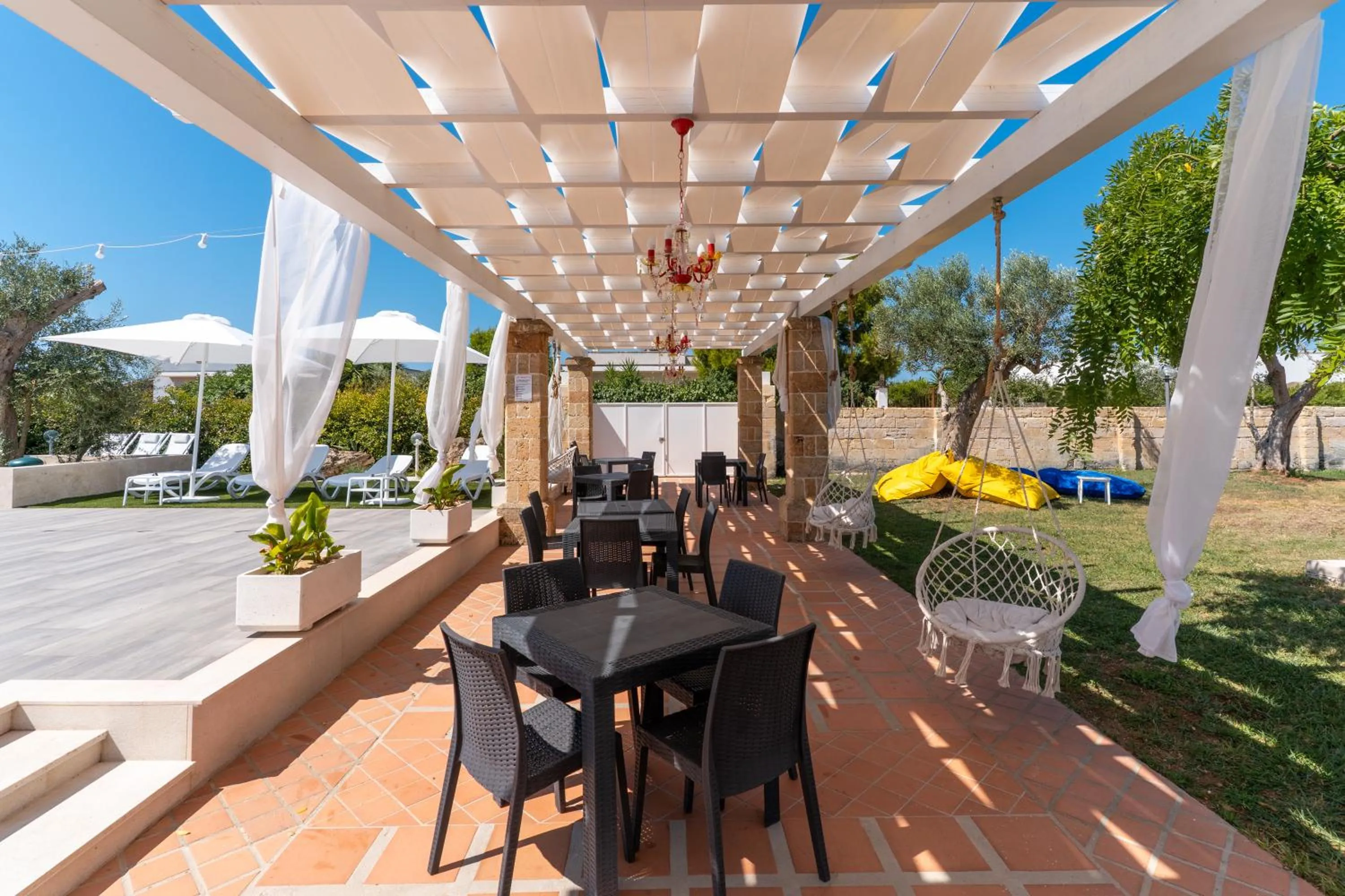 Patio in B&B I Tarocchi