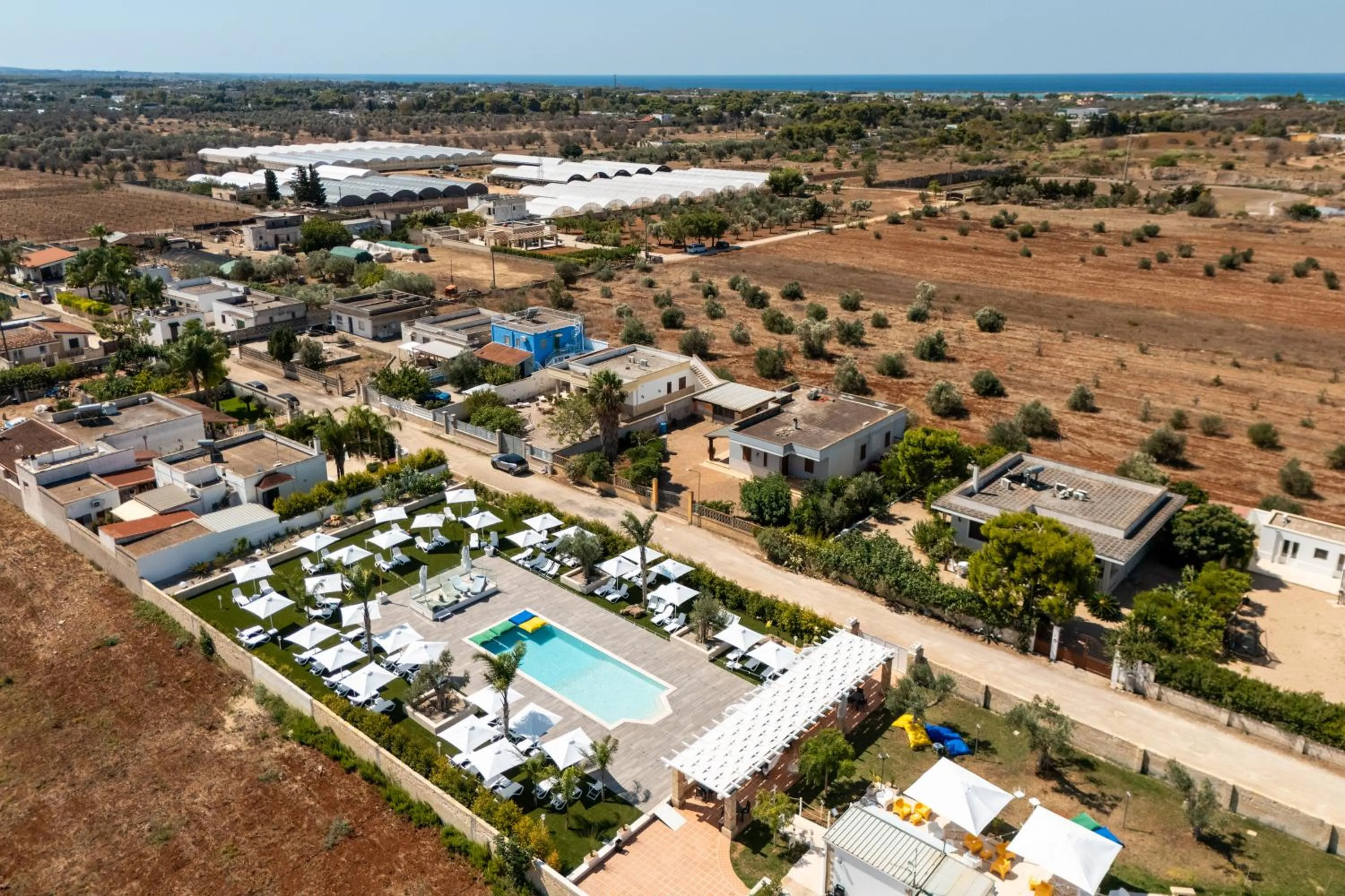 Bird's eye view in B&B I Tarocchi