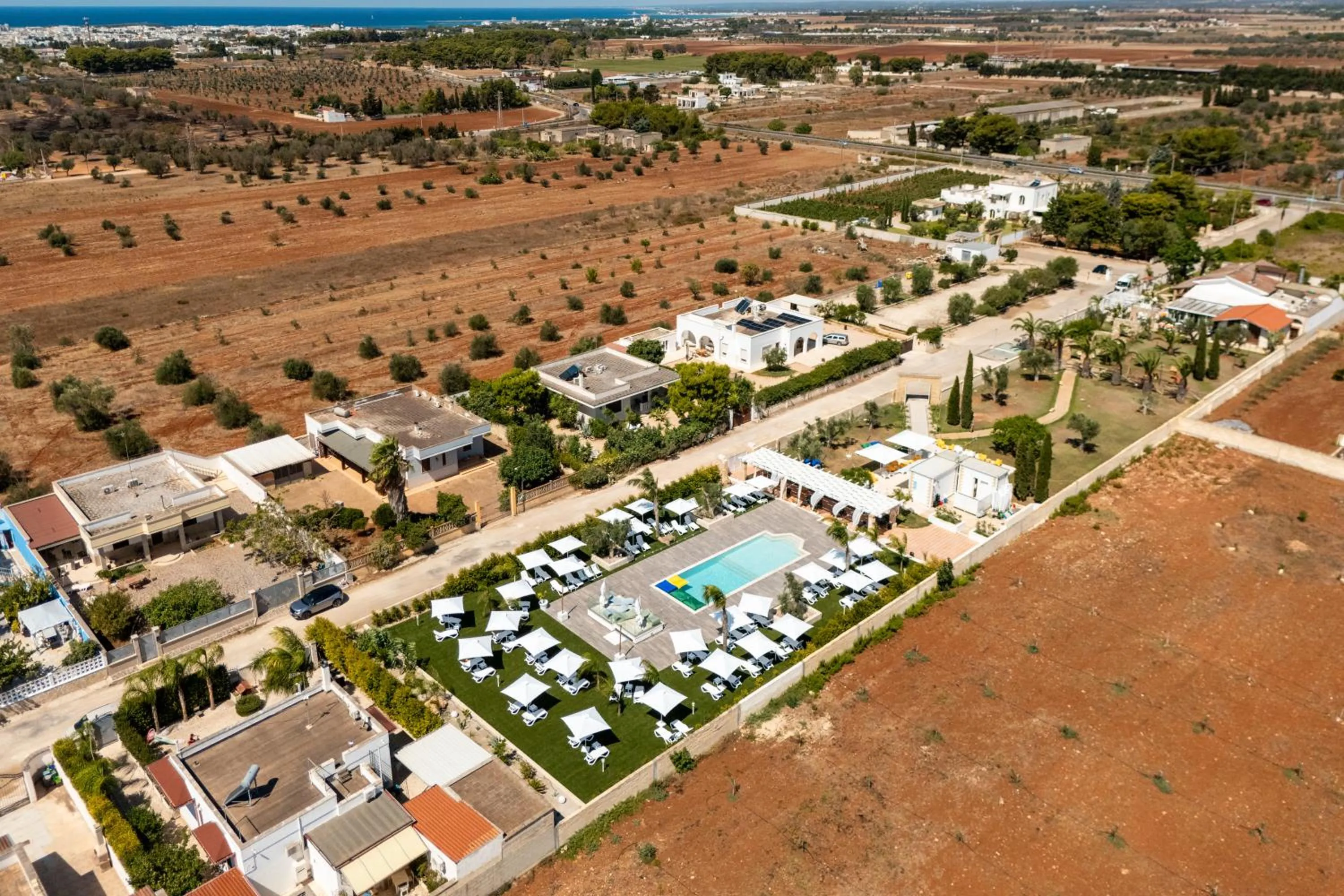 Bird's eye view in B&B I Tarocchi