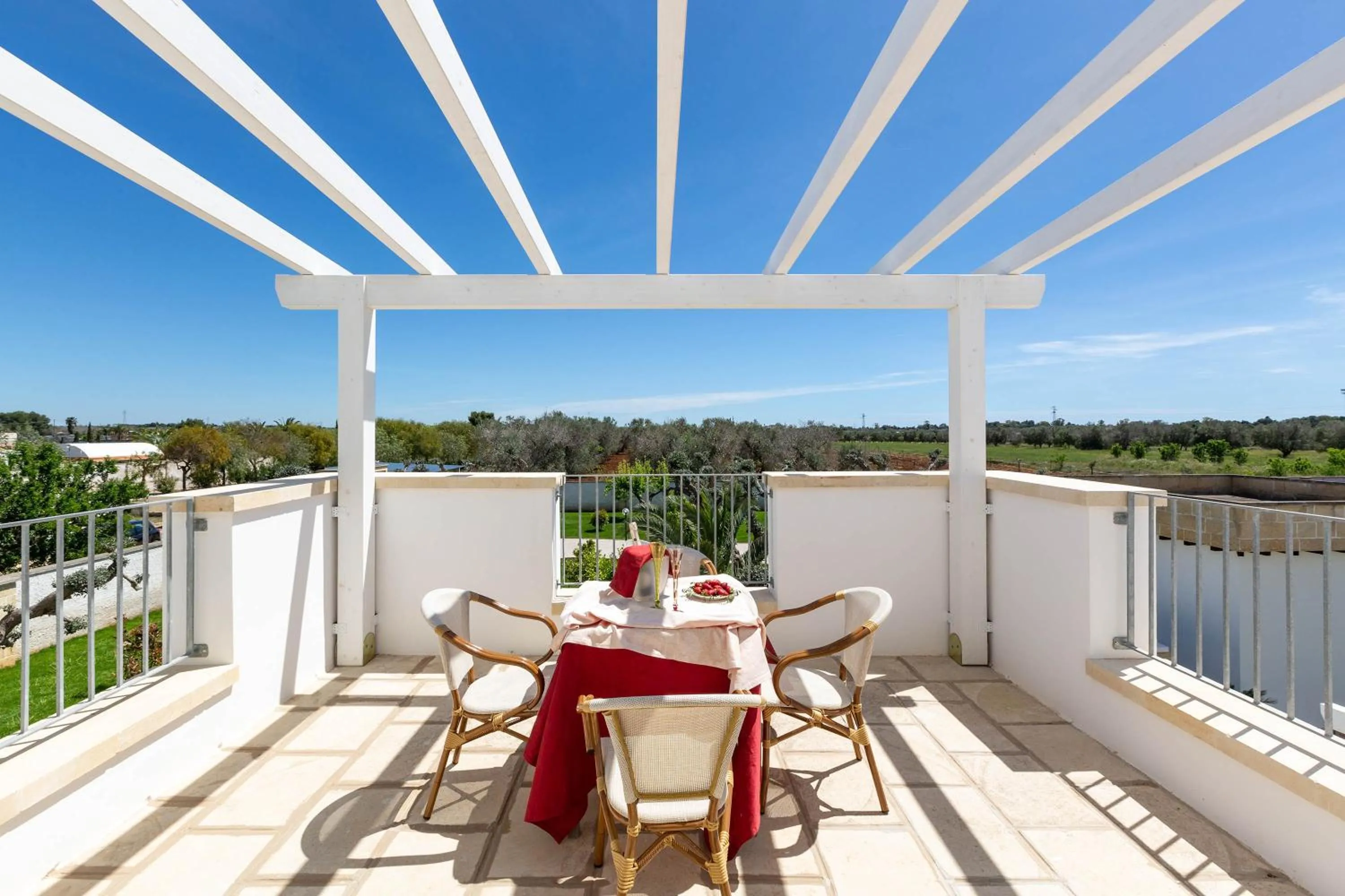 Quadruple Room with Terrace in B&B I Tarocchi