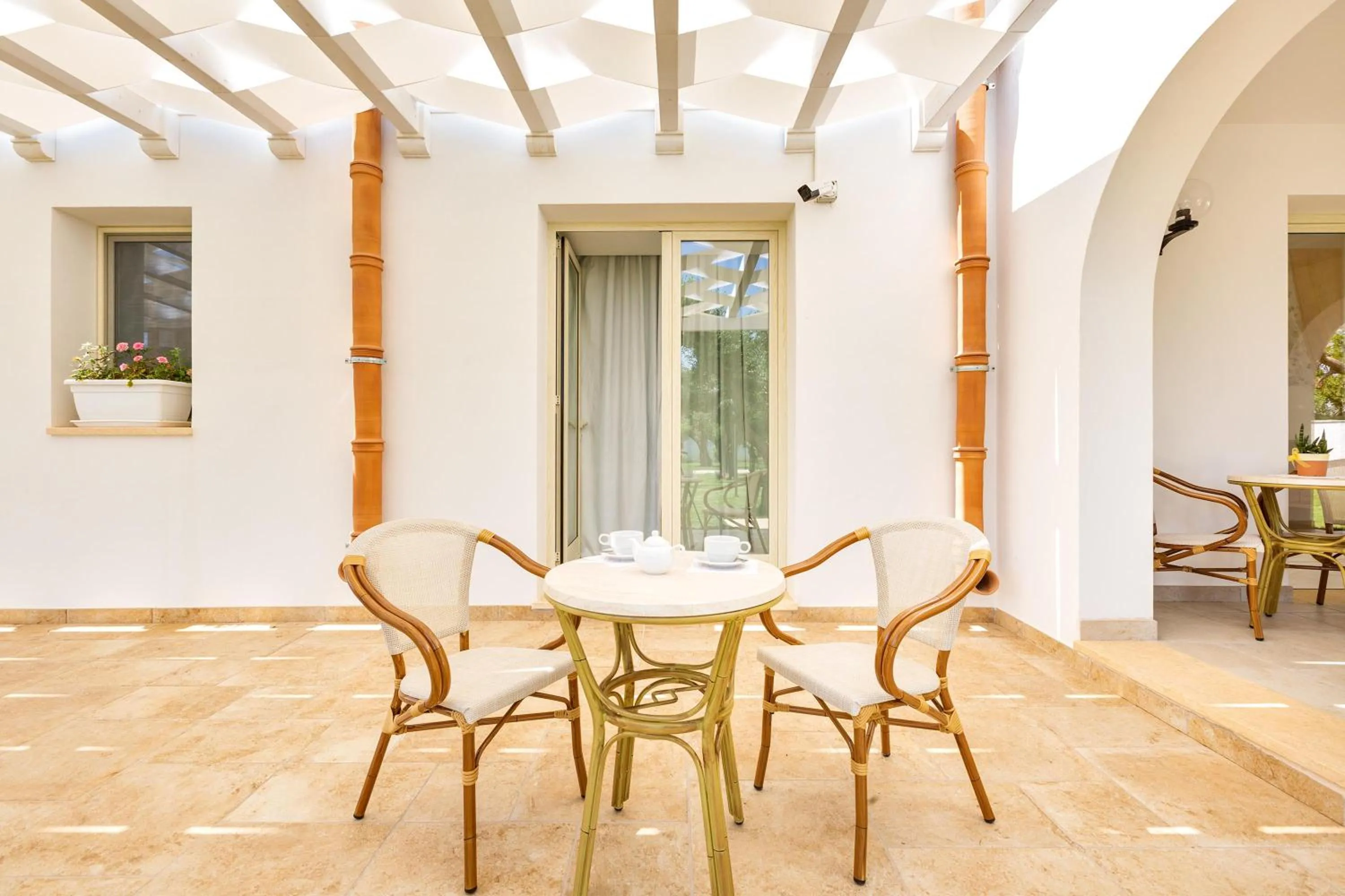 Patio in B&B I Tarocchi