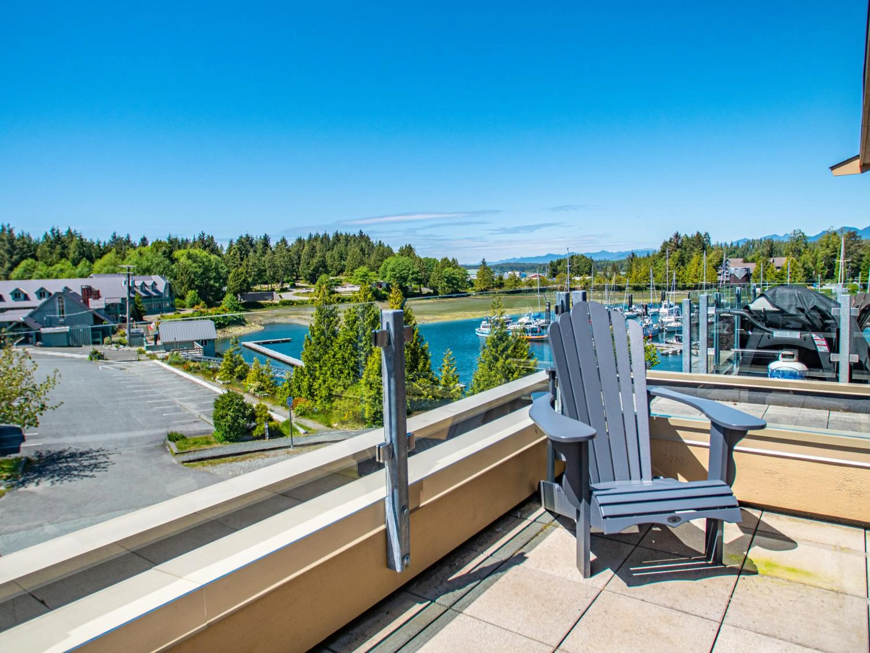 Balcony/Terrace in The Moorage