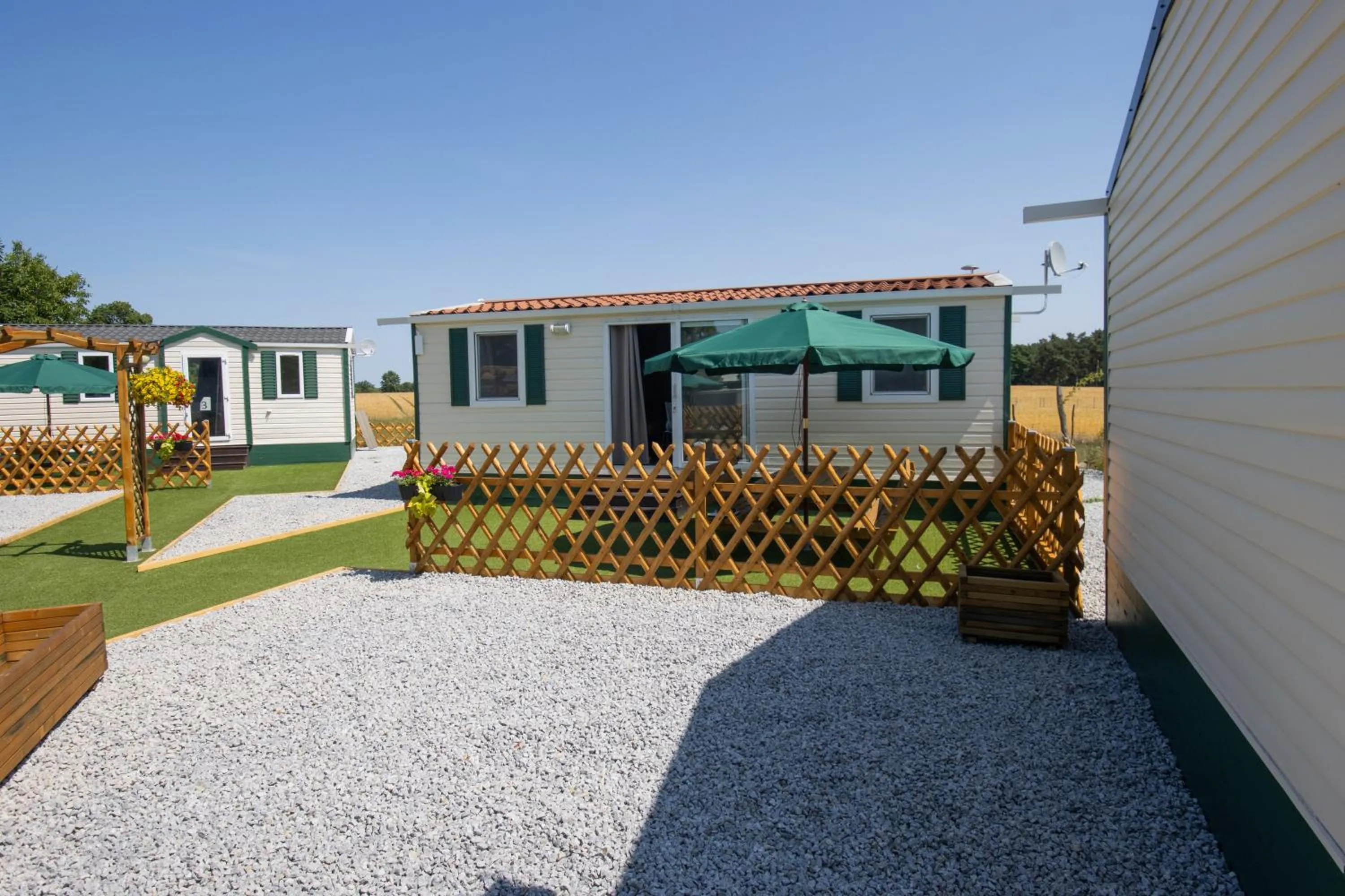 Property building in Ferien Hotel Spreewald